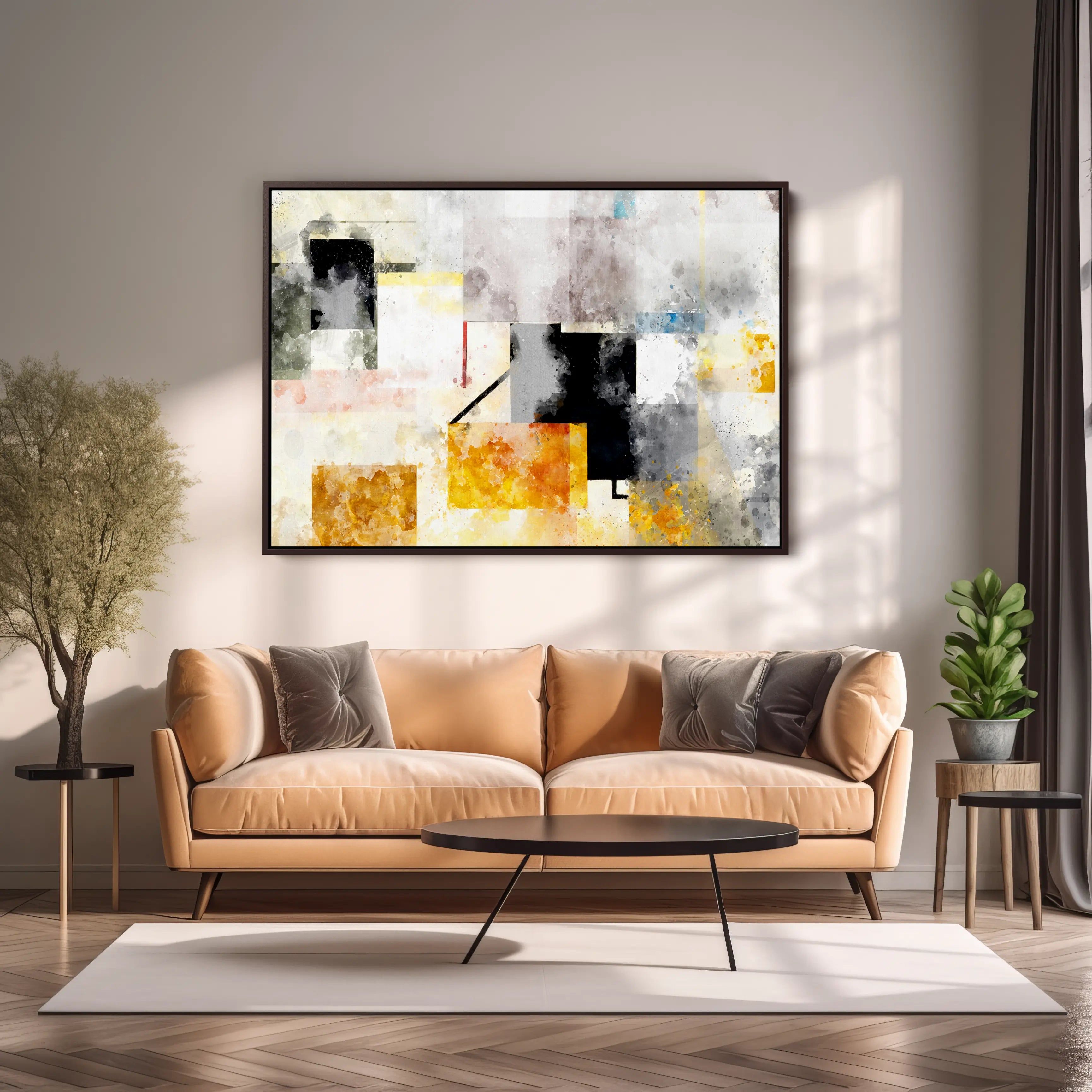 Abstract Canvas Wall Art SAD1474