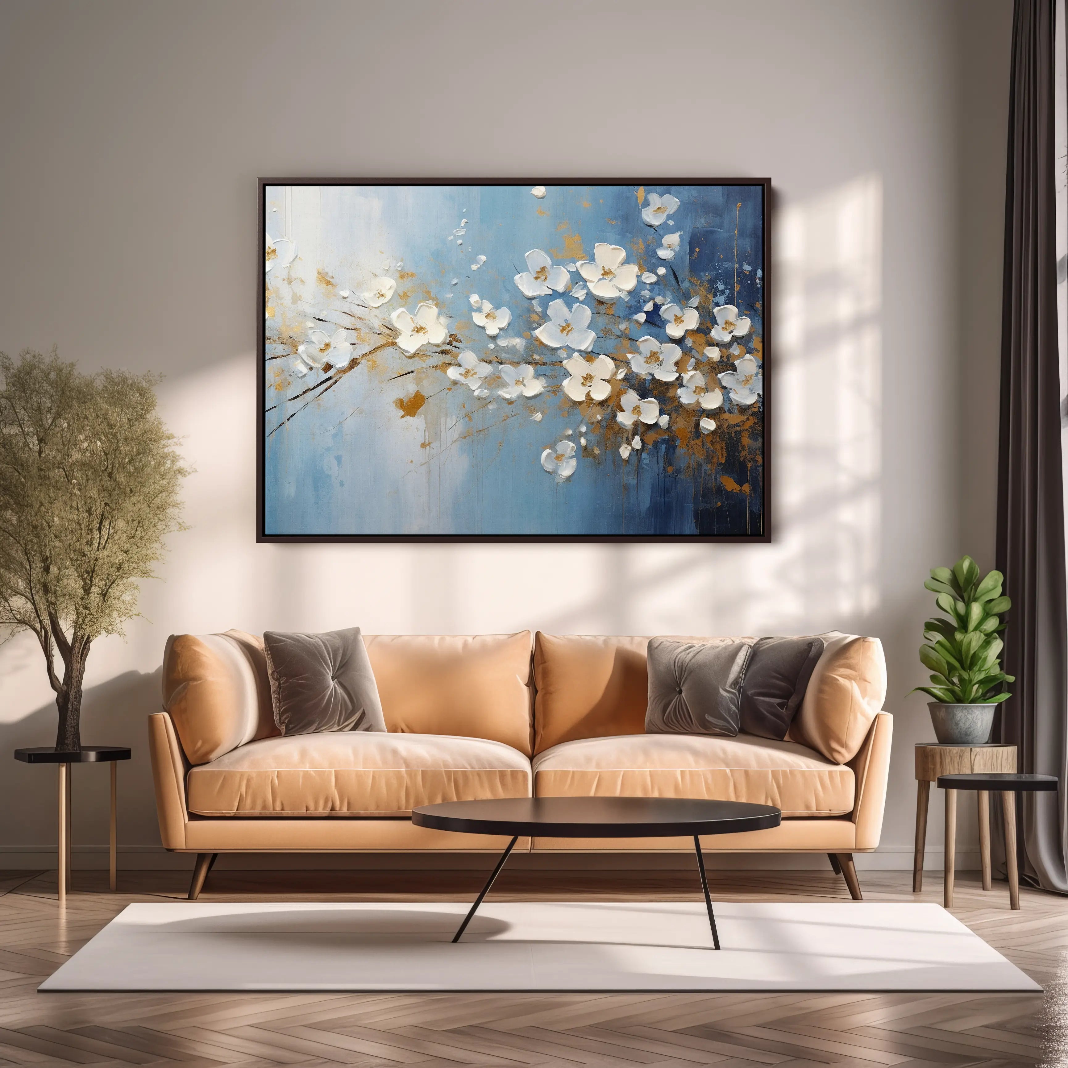 Floral Canvas Wall Art SAD551