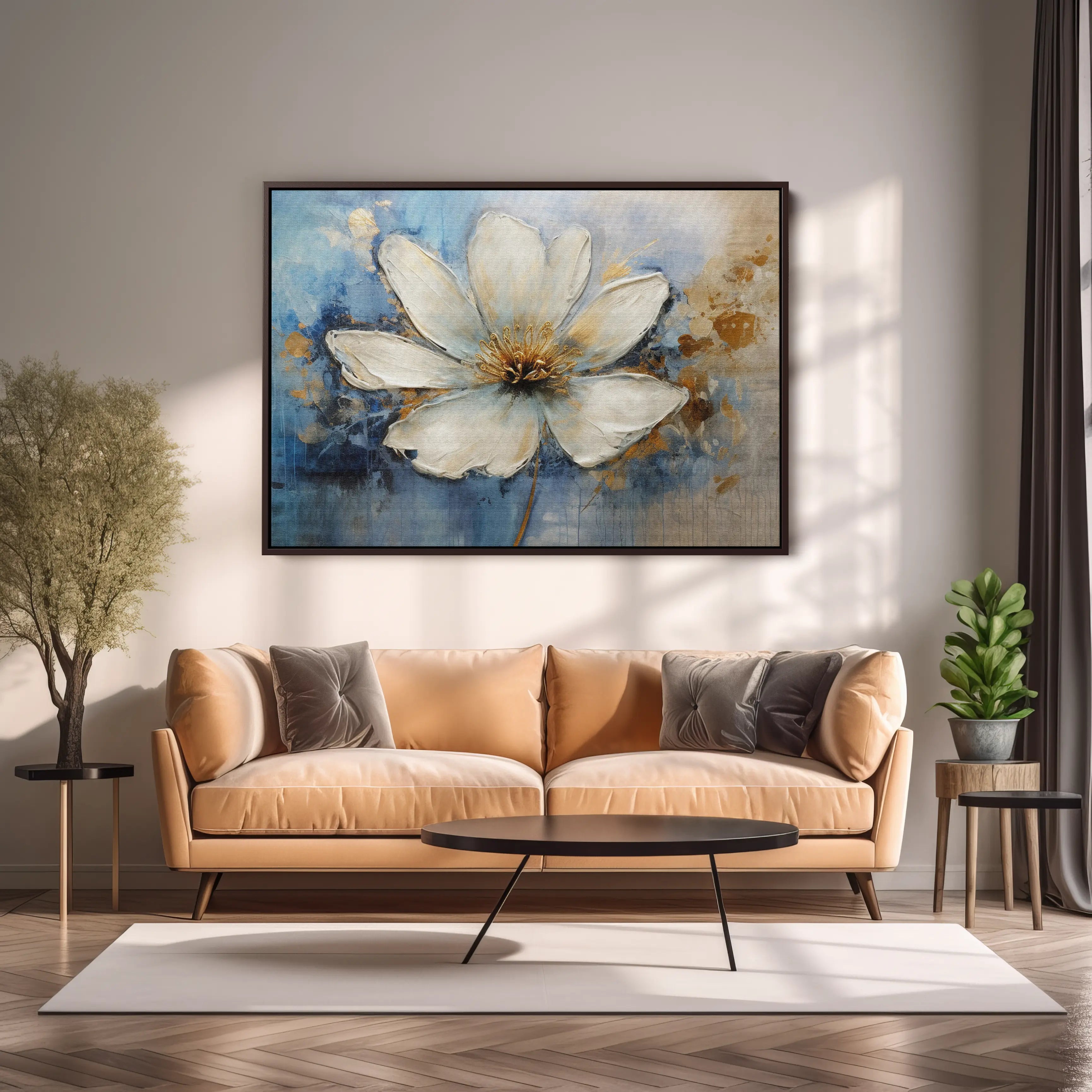 Floral Canvas Wall Art SAD553