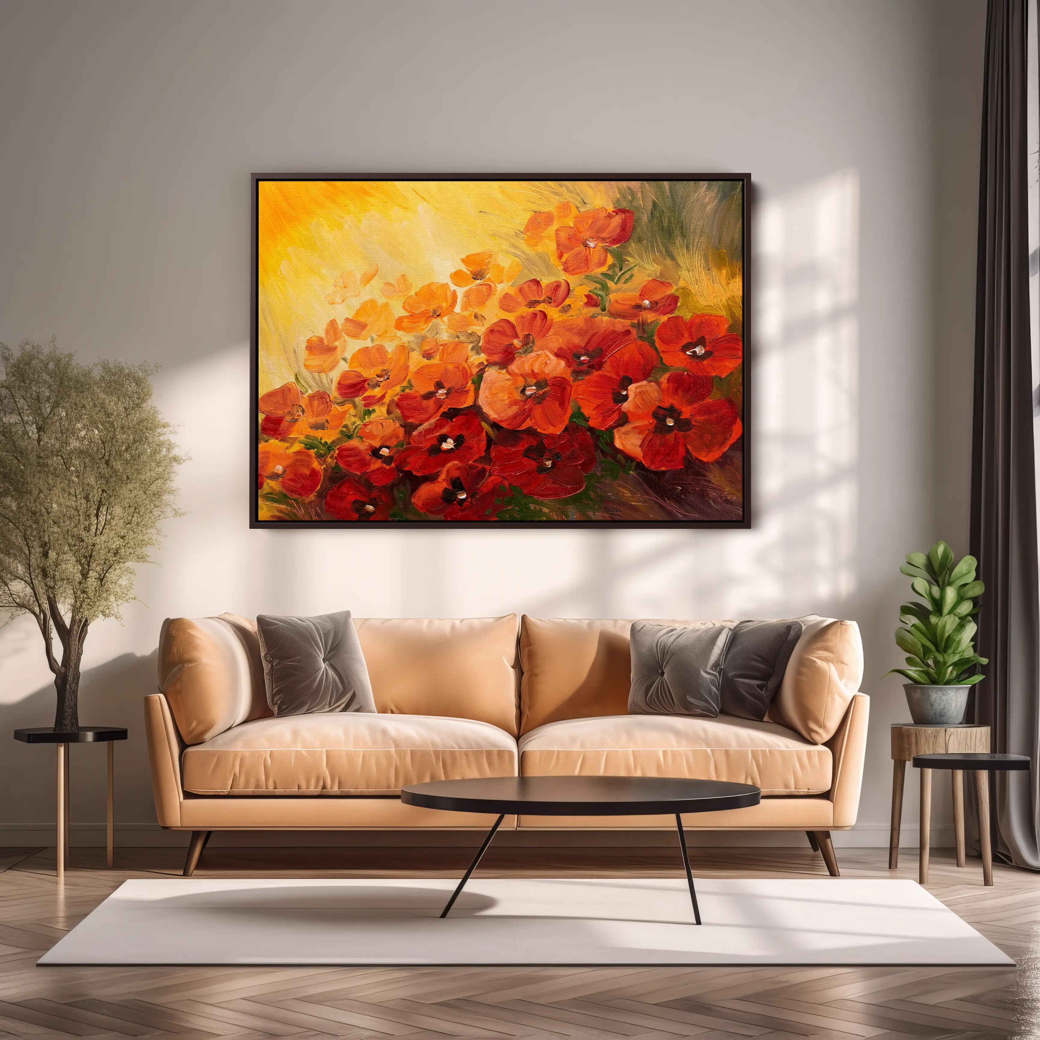 Floral Canvas Wall Art SAD849