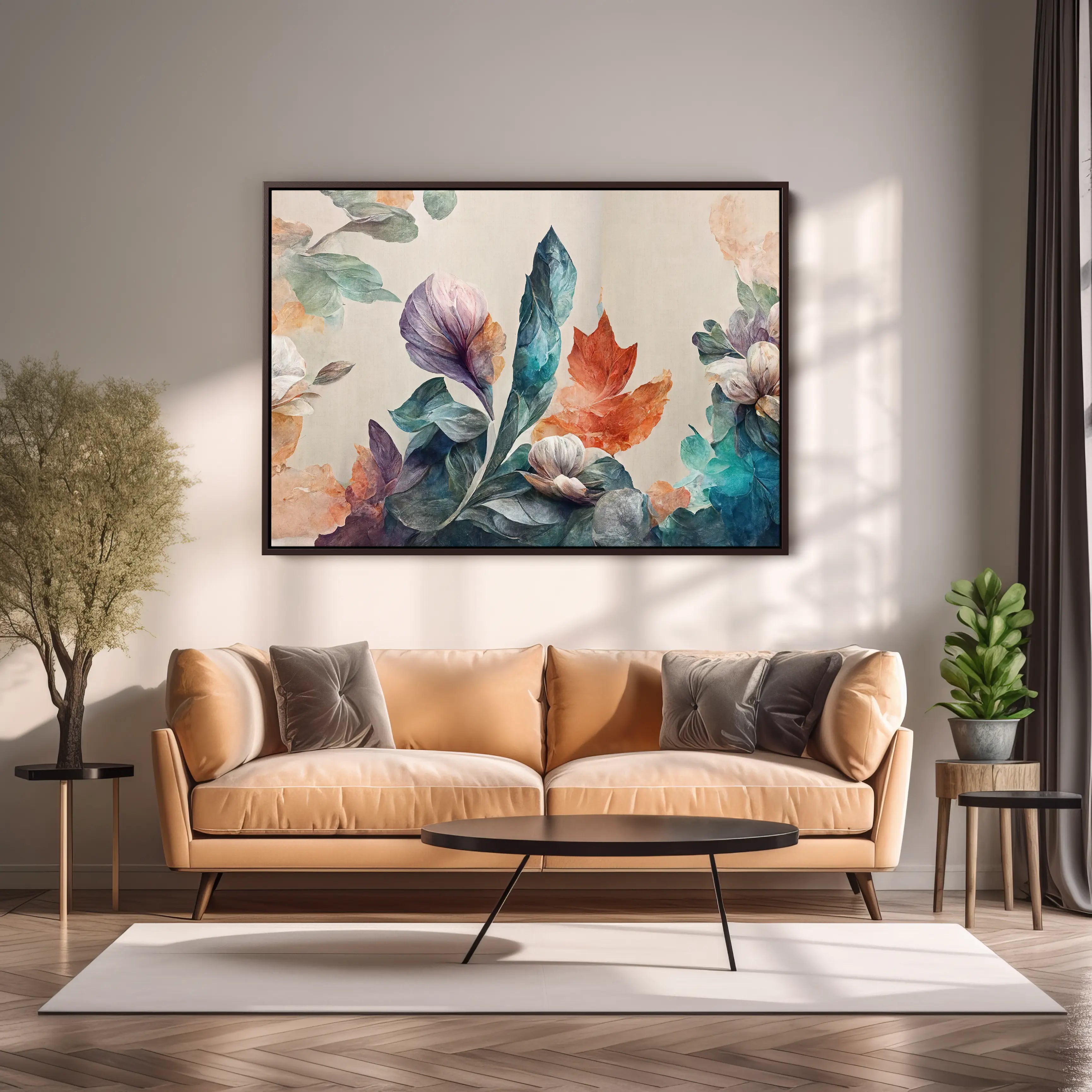 Floral Canvas Wall Art SAD1778