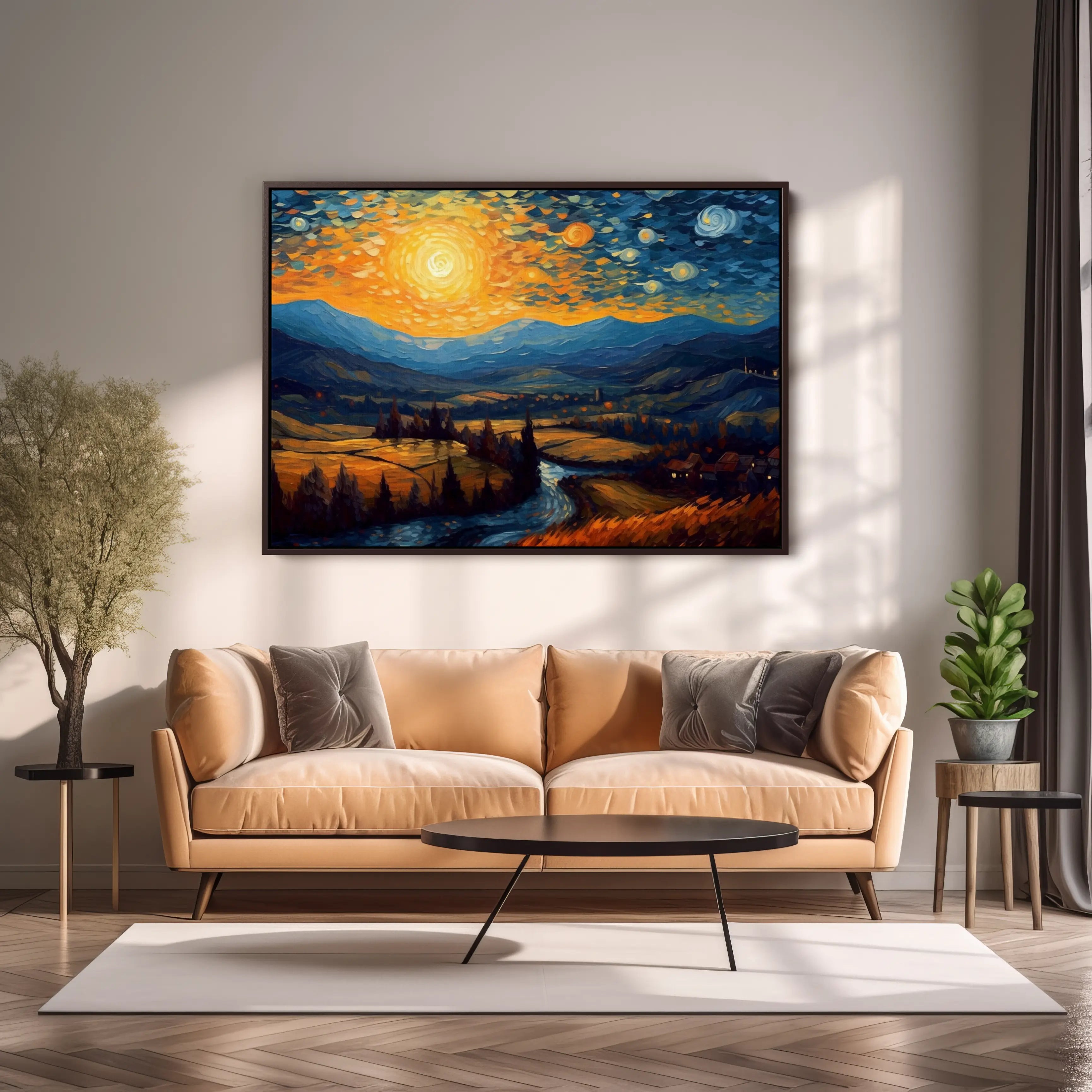 Abstract Canvas Wall Art SAD1495