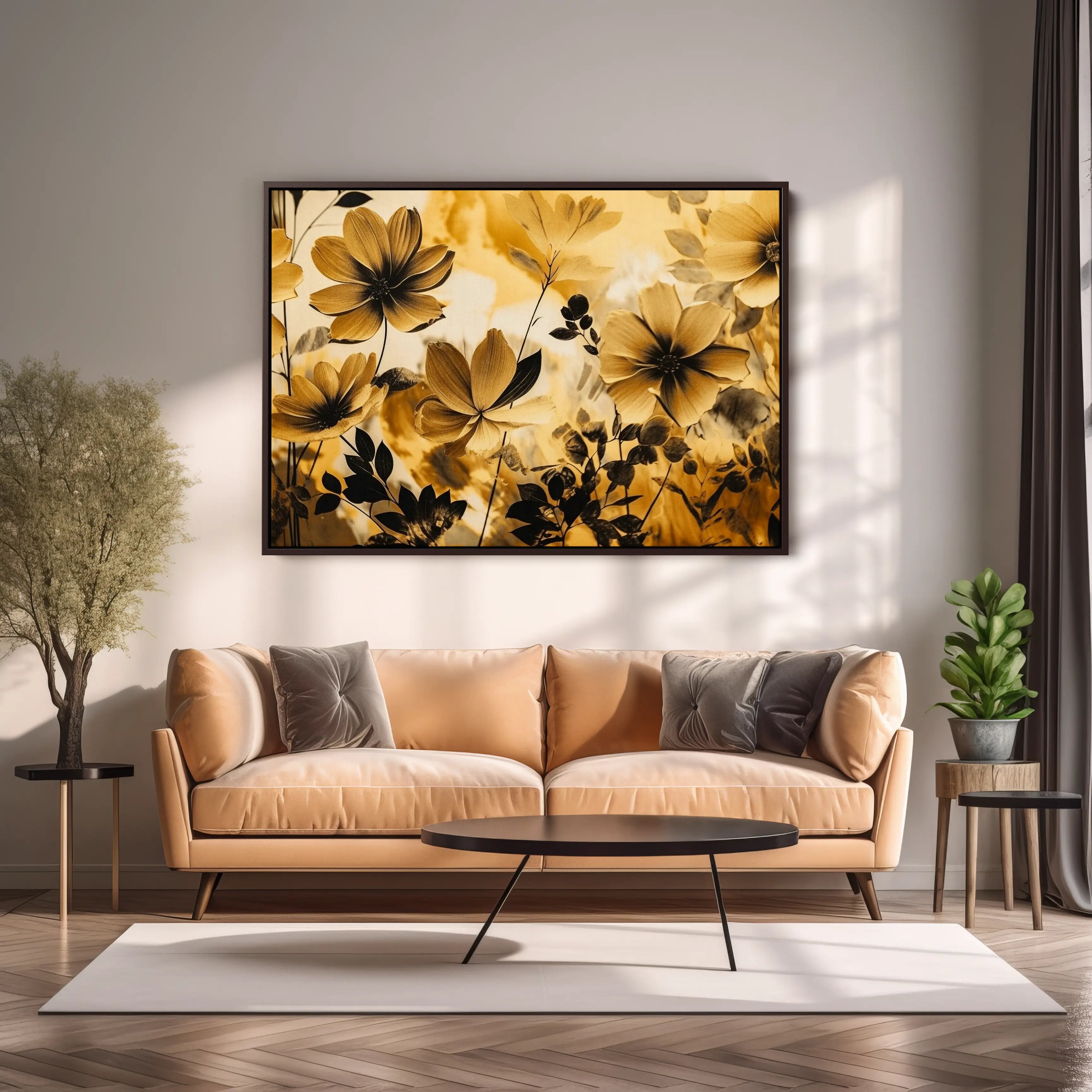 Floral Canvas Wall Art SAD639