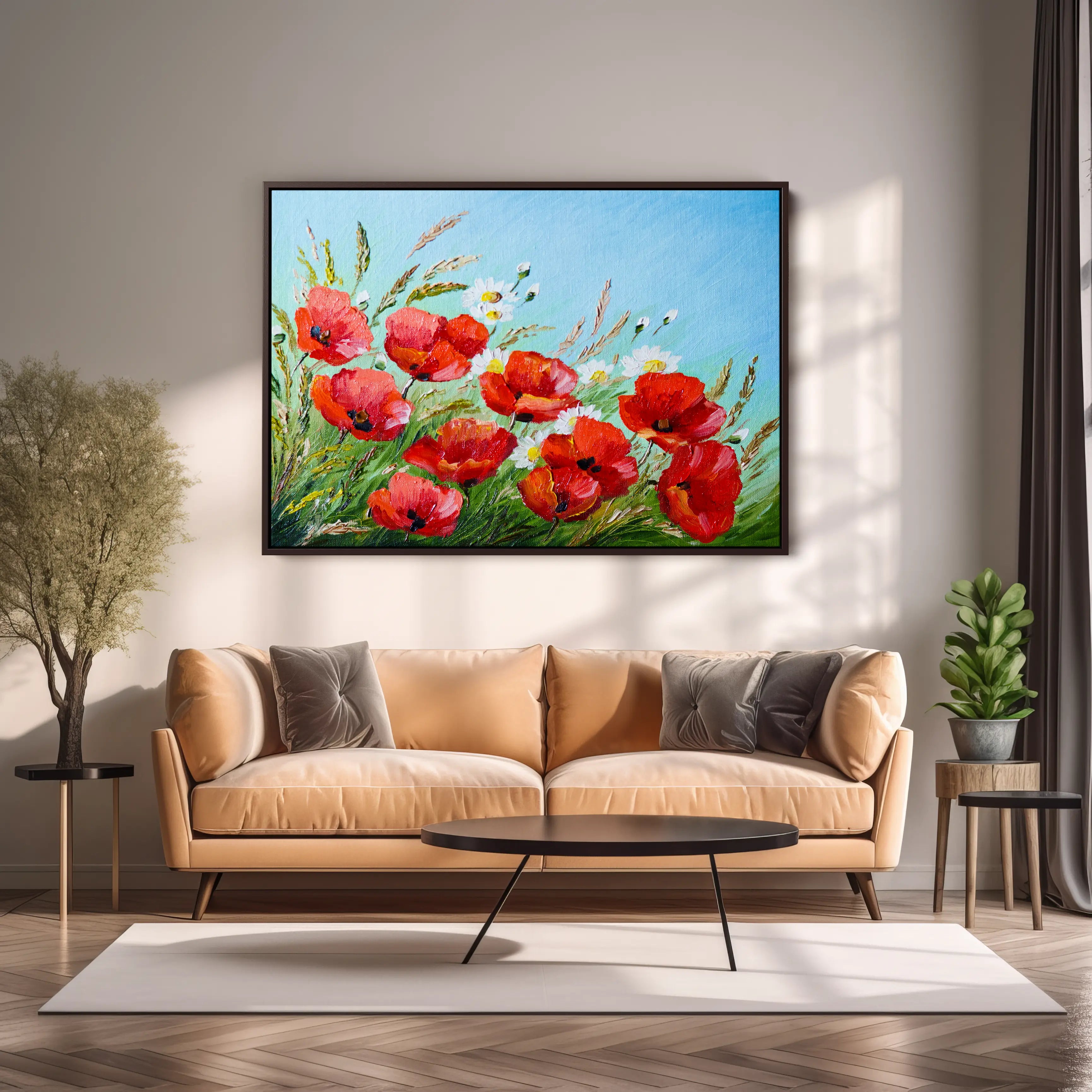 Floral Canvas Wall Art SAD842