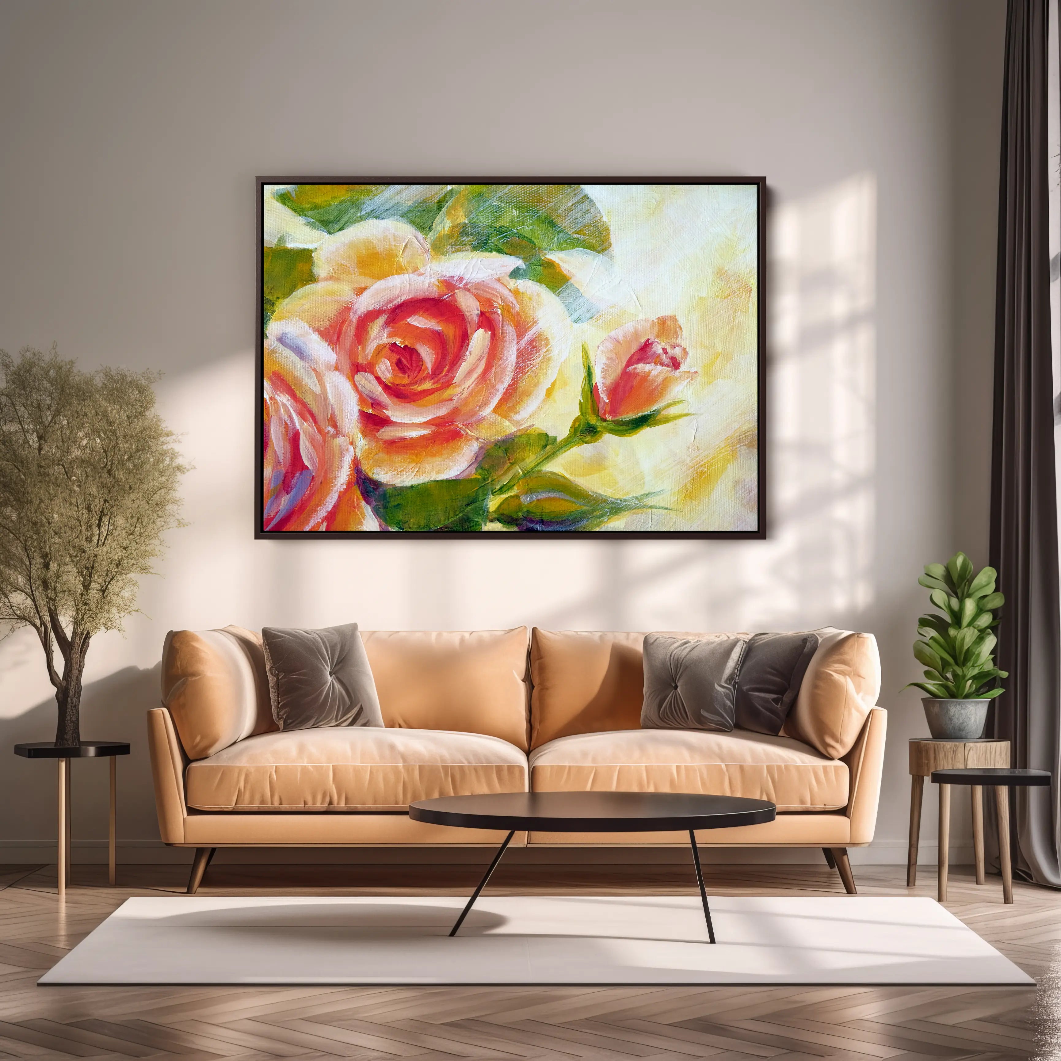Floral Canvas Wall Art SAD1213