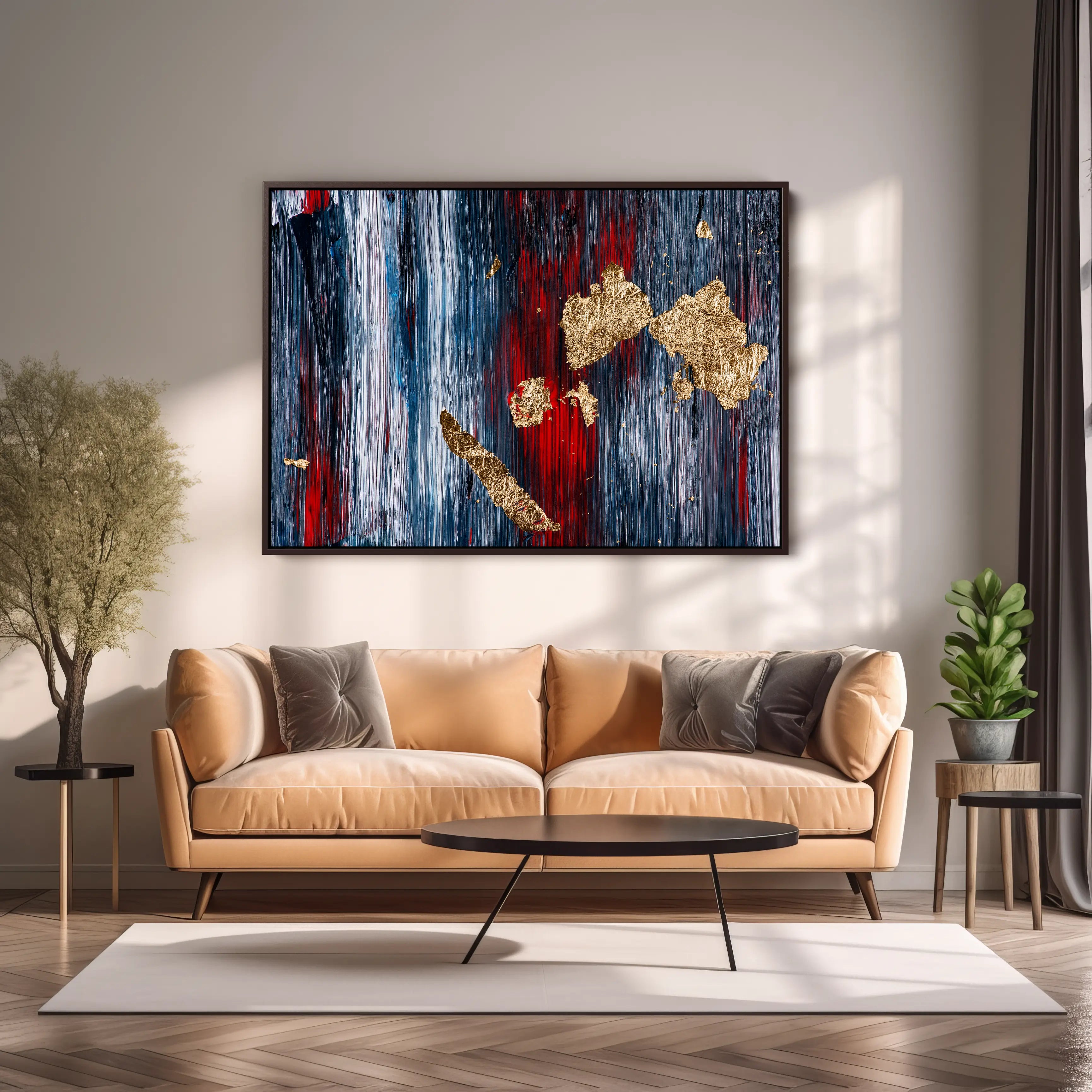 Abstract Canvas Wall Art SAD618