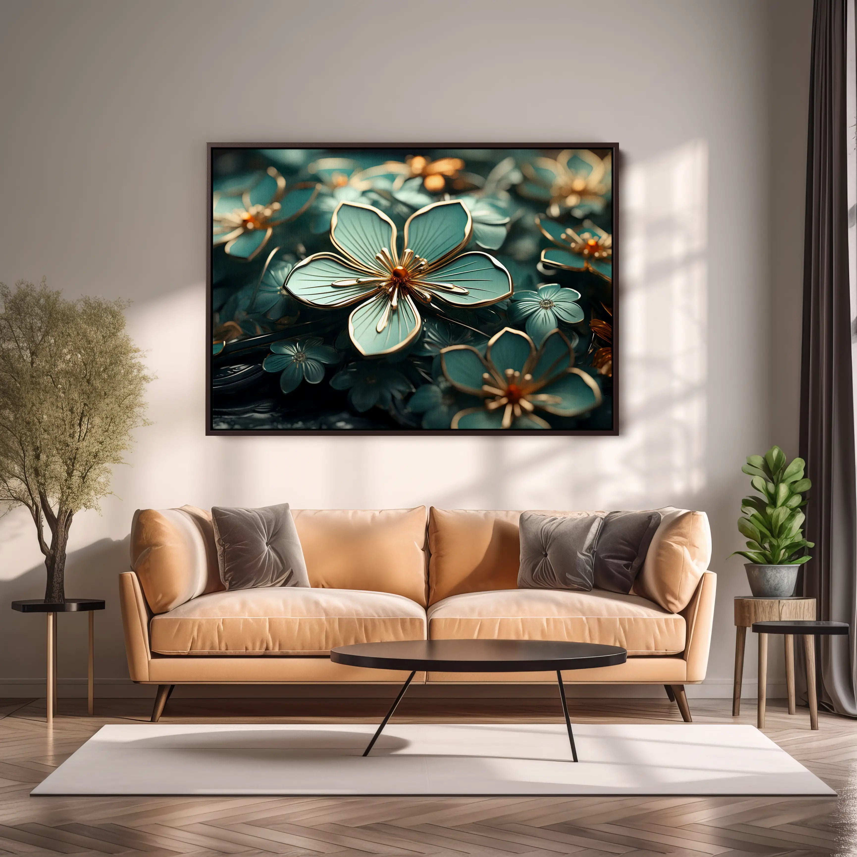 Floral Canvas Wall Art SAD1772