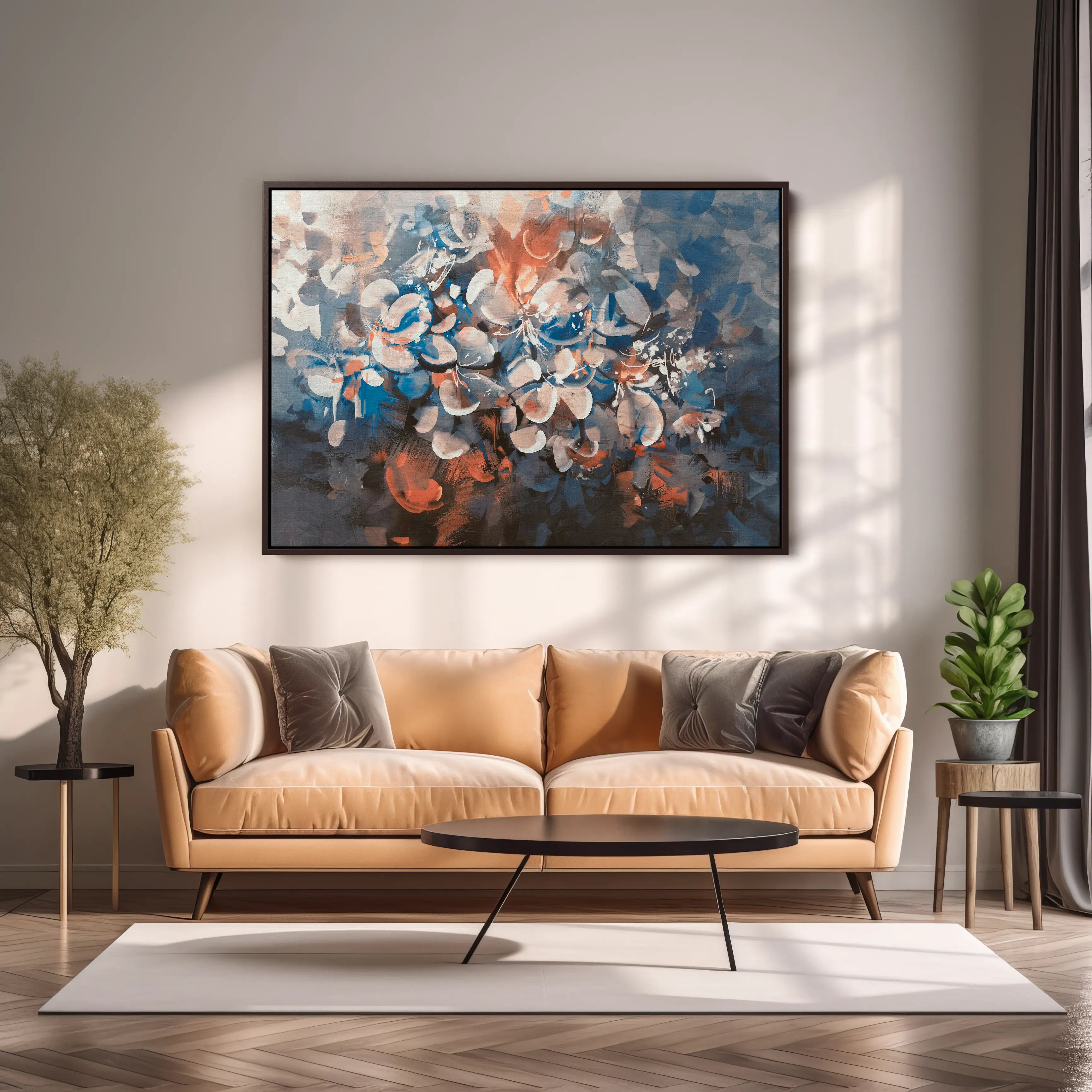 Floral Canvas Wall Art SAD559