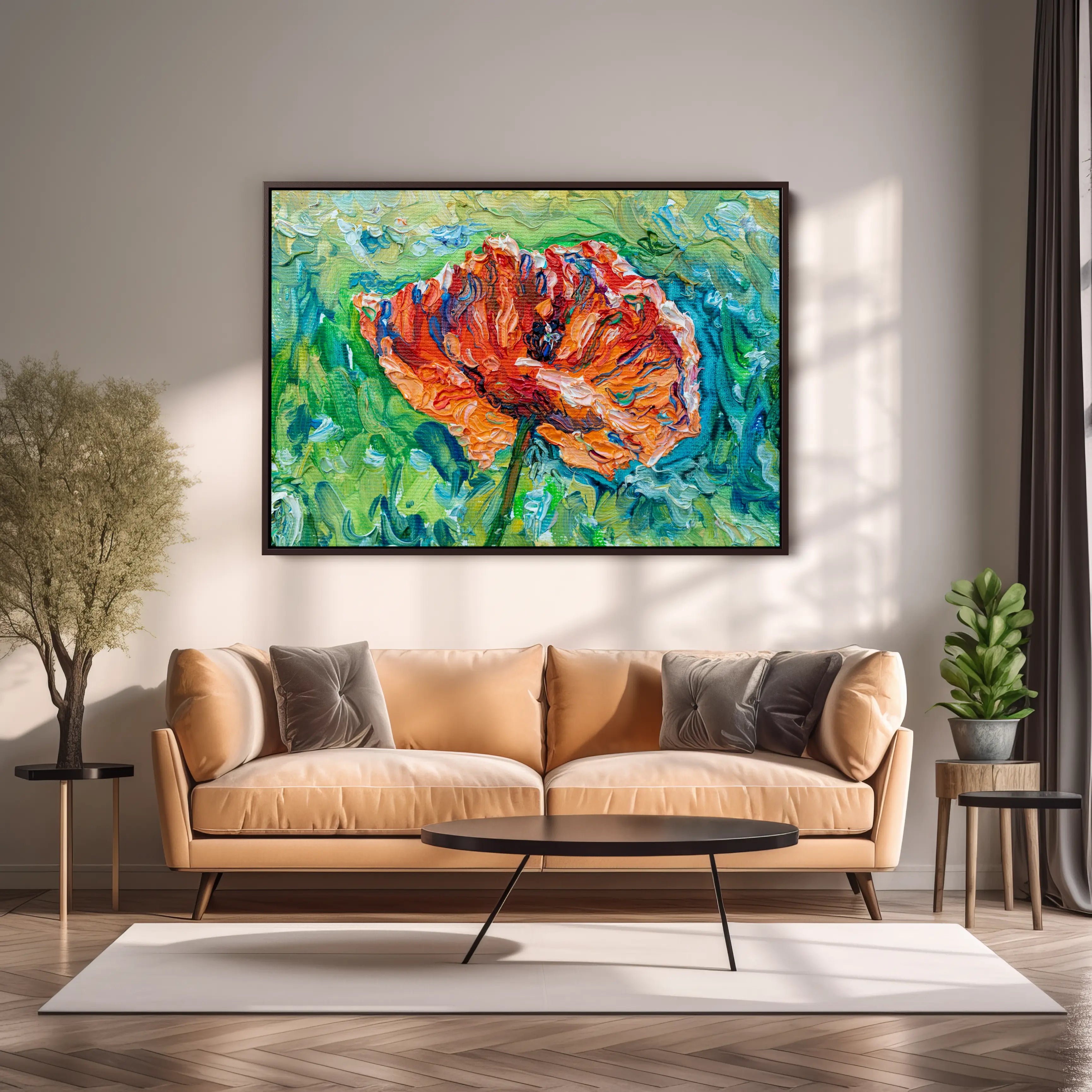 Floral Canvas Wall Art SAD613
