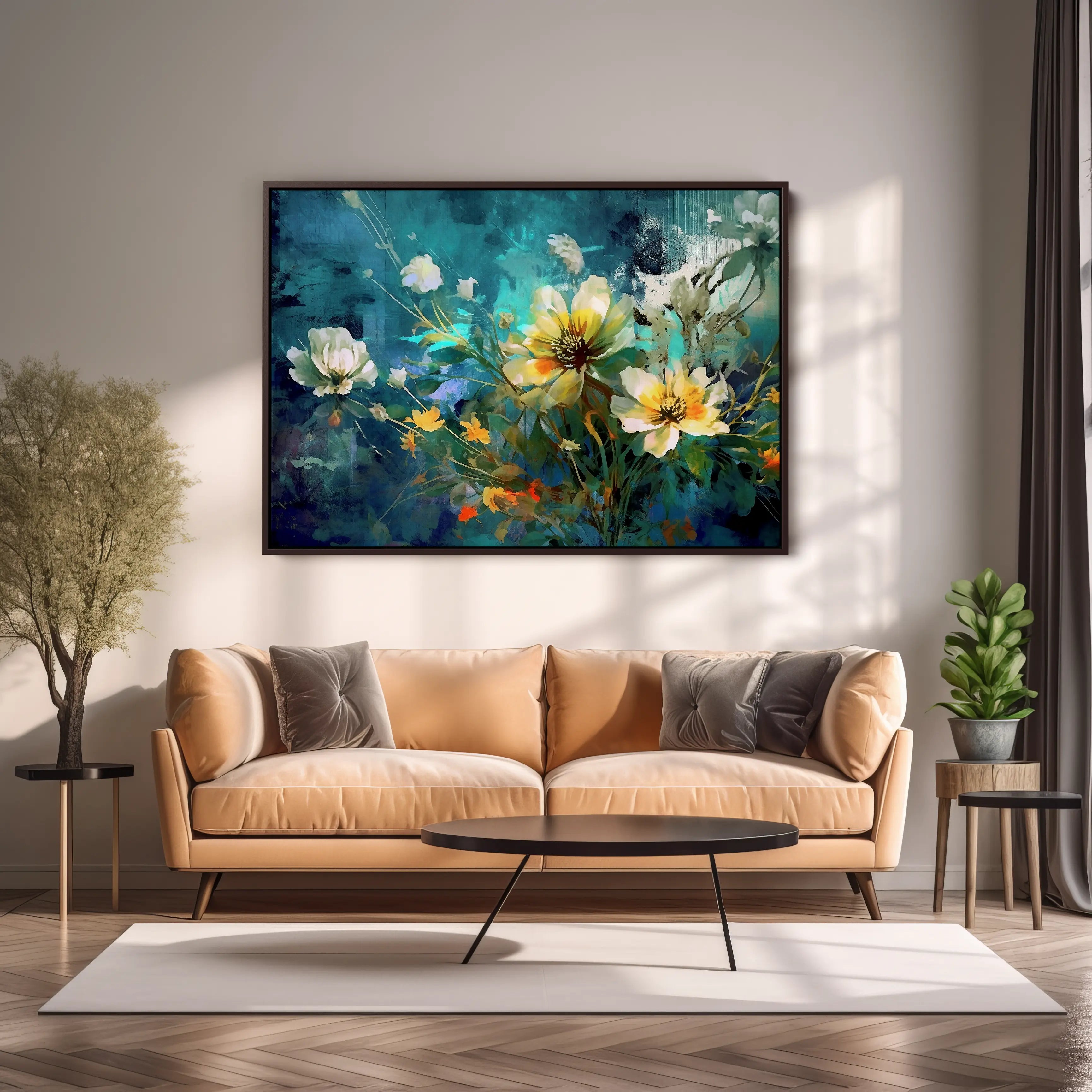 Floral Canvas Wall Art SAD698