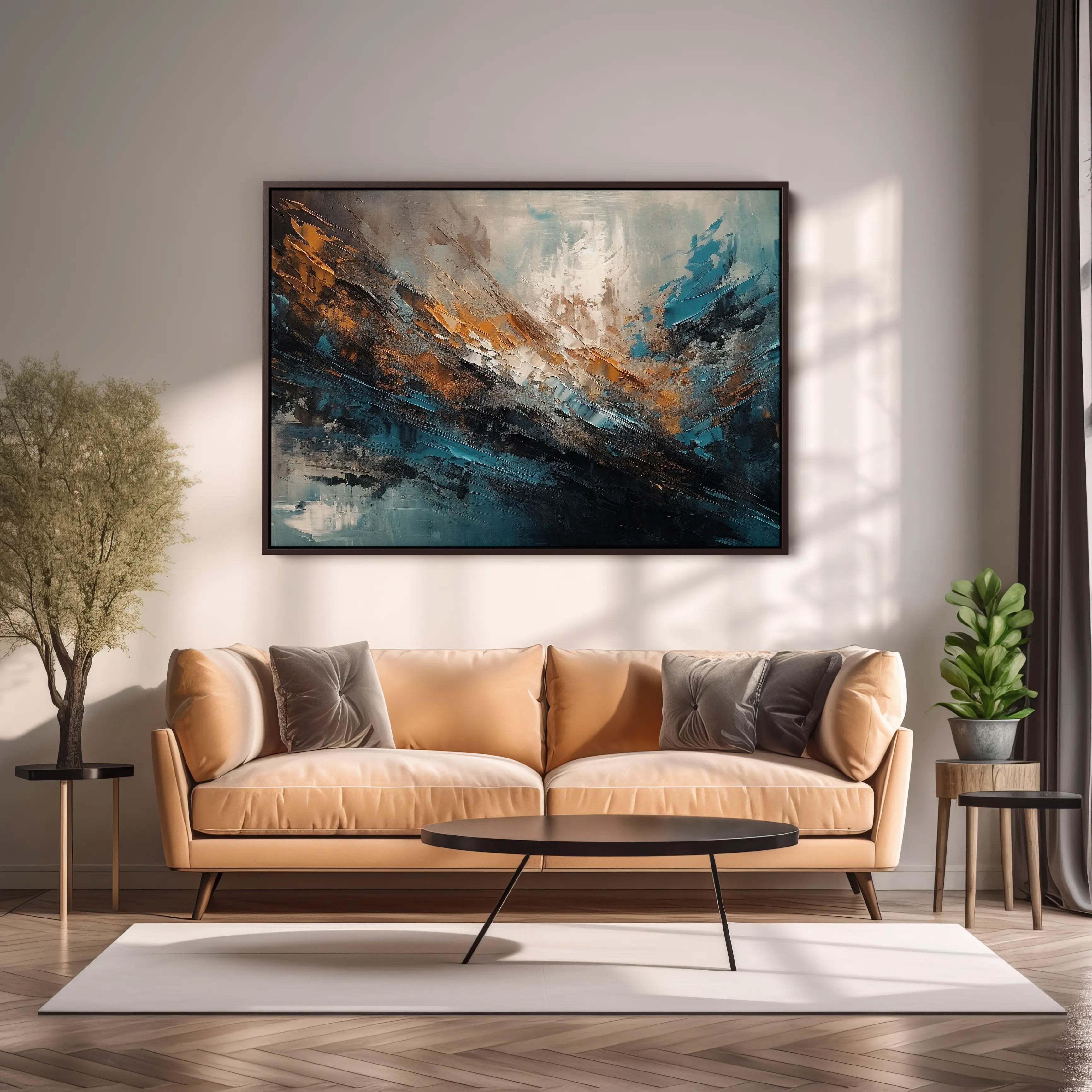 Abstract Canvas Wall Art SAD727