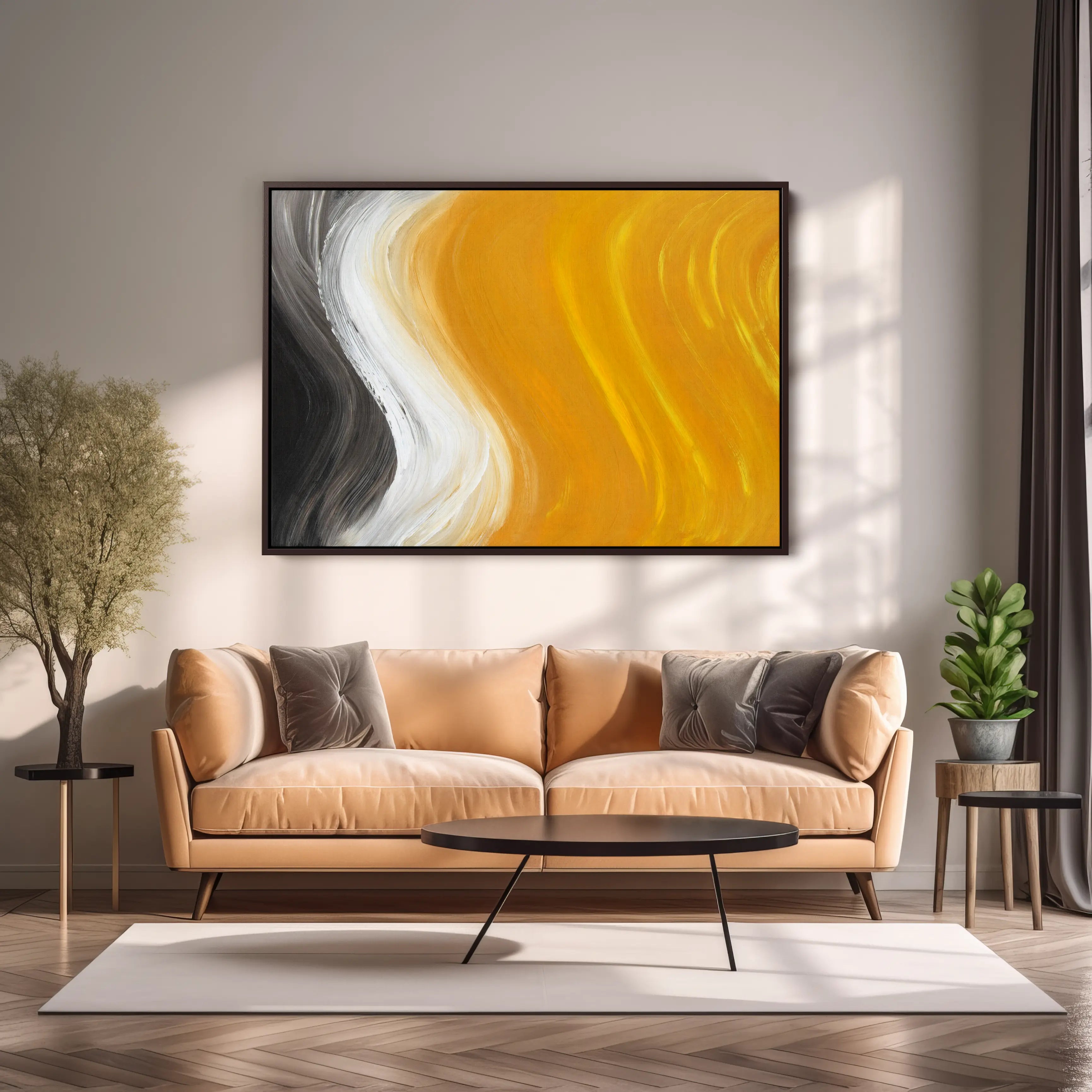 Abstract Canvas Wall Art SAD954