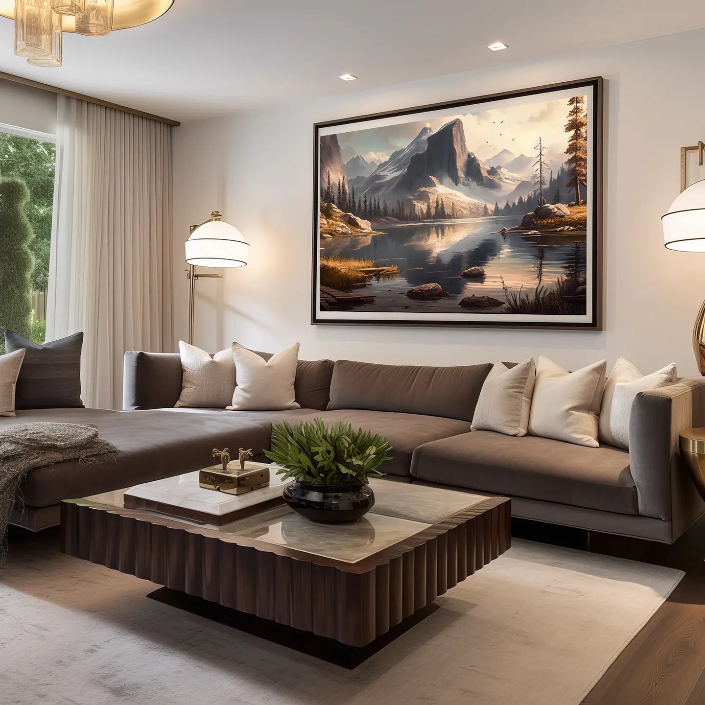 Landscape Canvas Wall Art SAD659