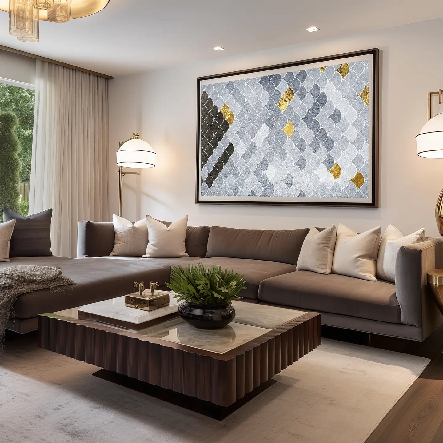 Abstract Canvas Wall Art SAD2231