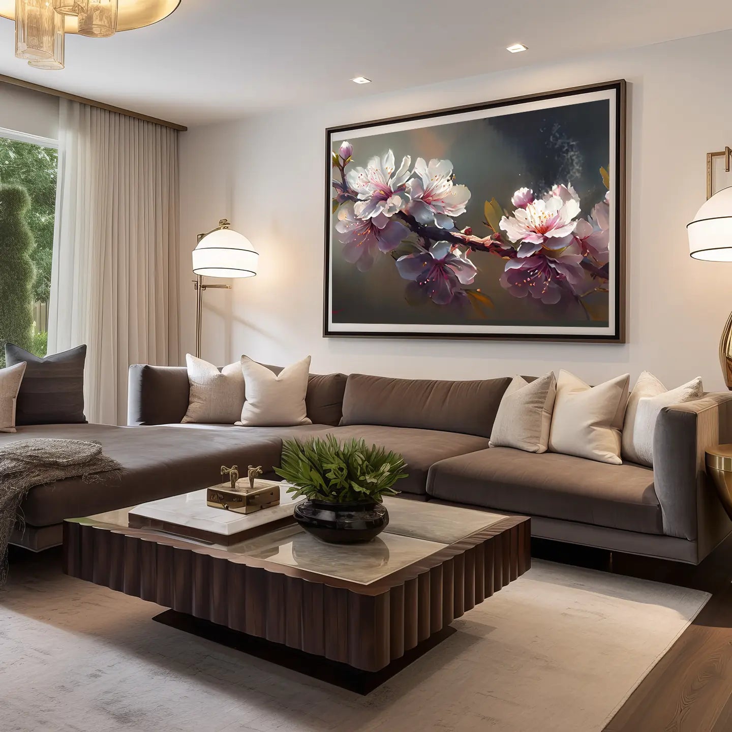 Floral Canvas Wall Art SAD649