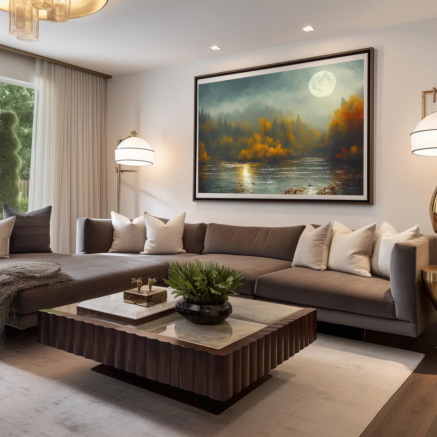 Landscape Canvas Wall Art SAD501