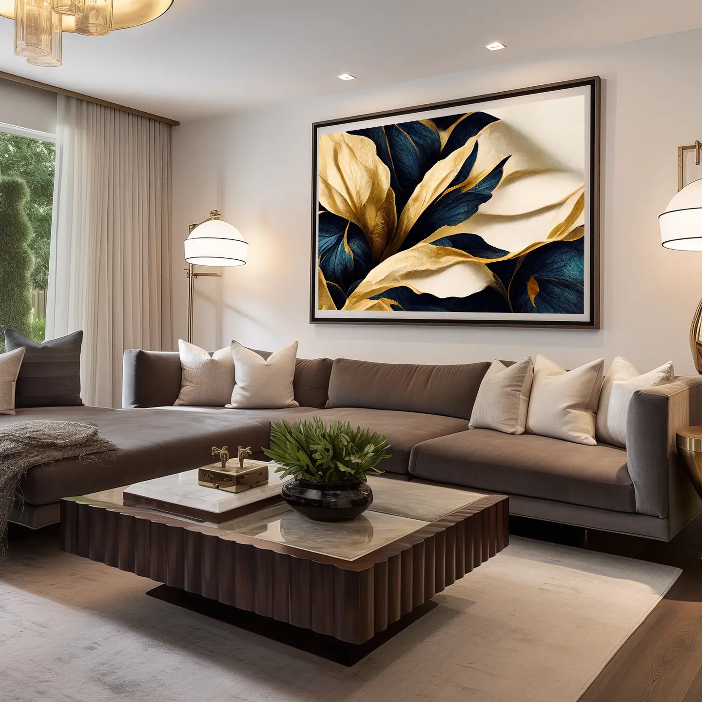 Floral Canvas Wall Art SAD1699