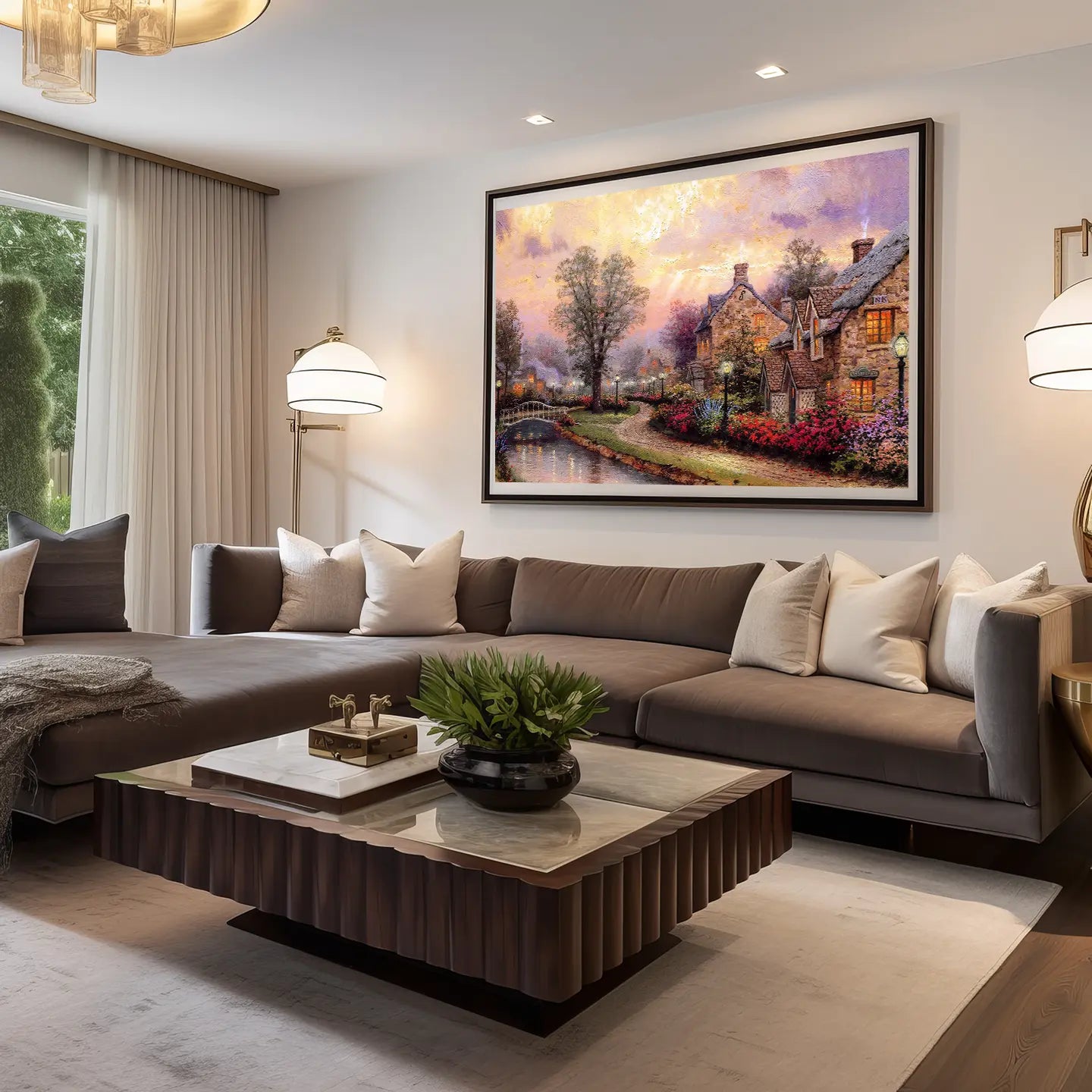Landscape Canvas Wall Art SAD515