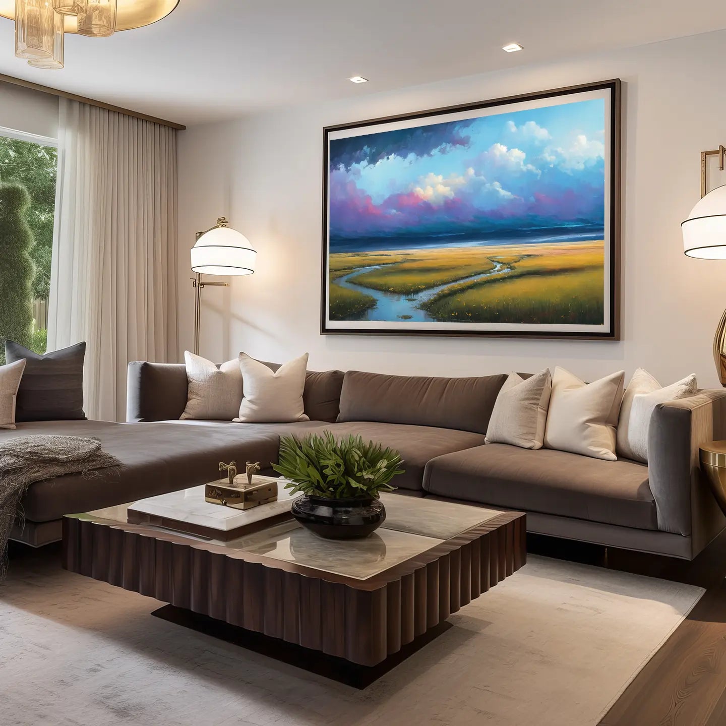 Landscape Canvas Wall Art SAD695