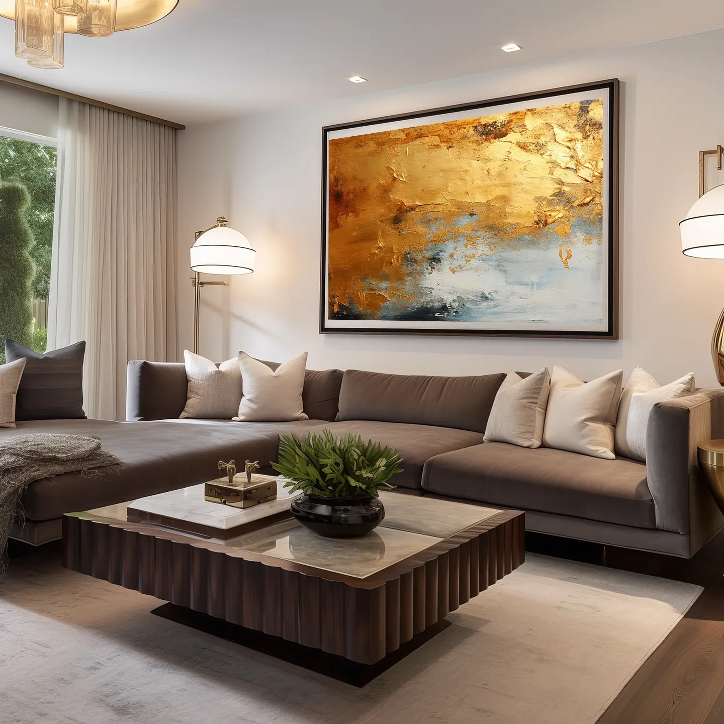 Abstract Canvas Wall Art SAD1062