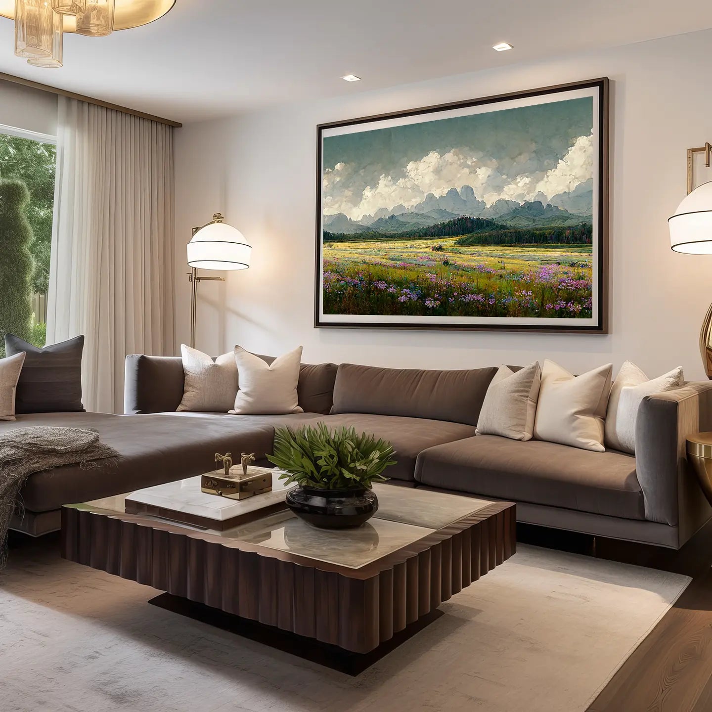 Landscape Canvas Wall Art SAD677