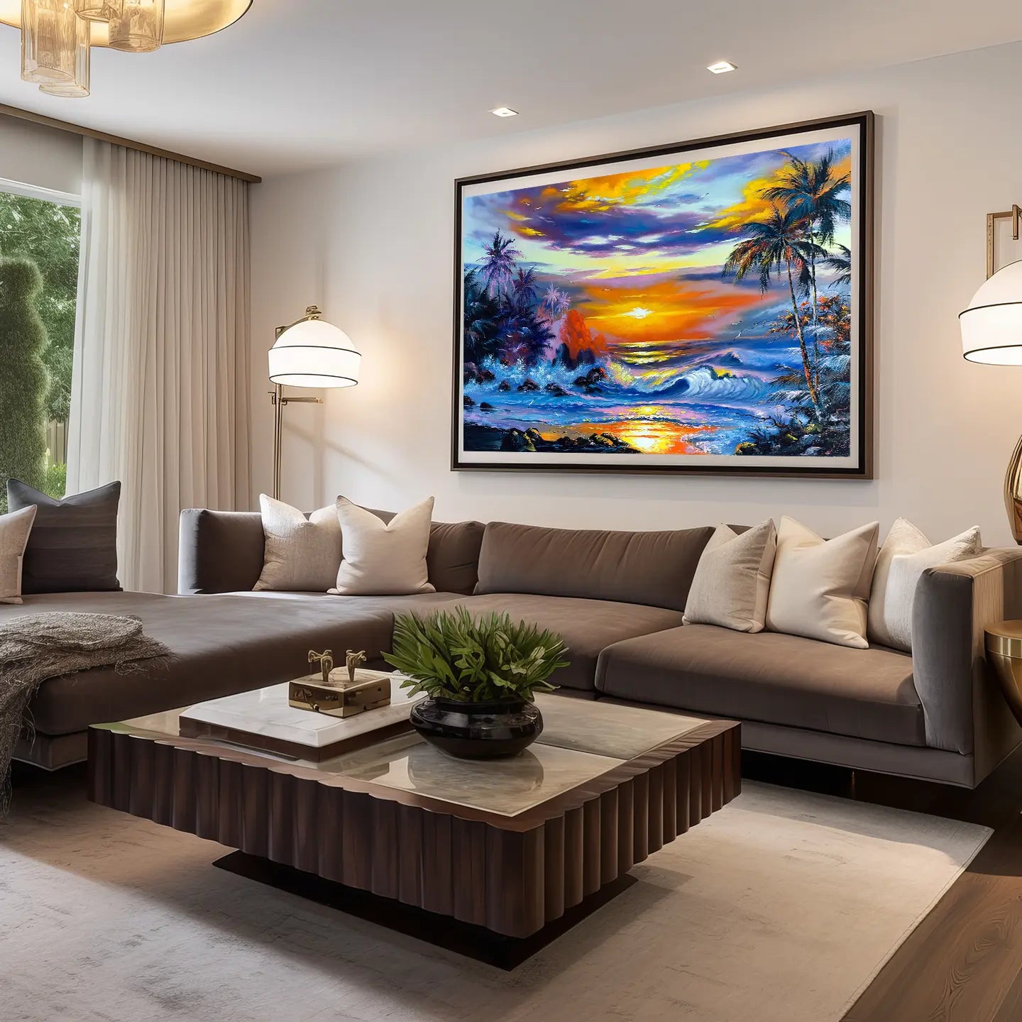 Landscape Canvas Wall Art SAD858
