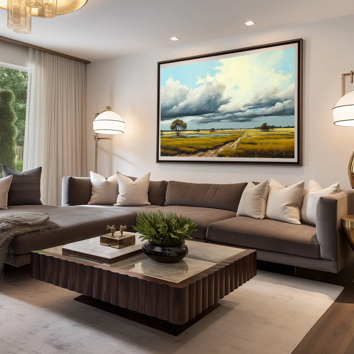 Landscape Canvas Wall Art SAD595