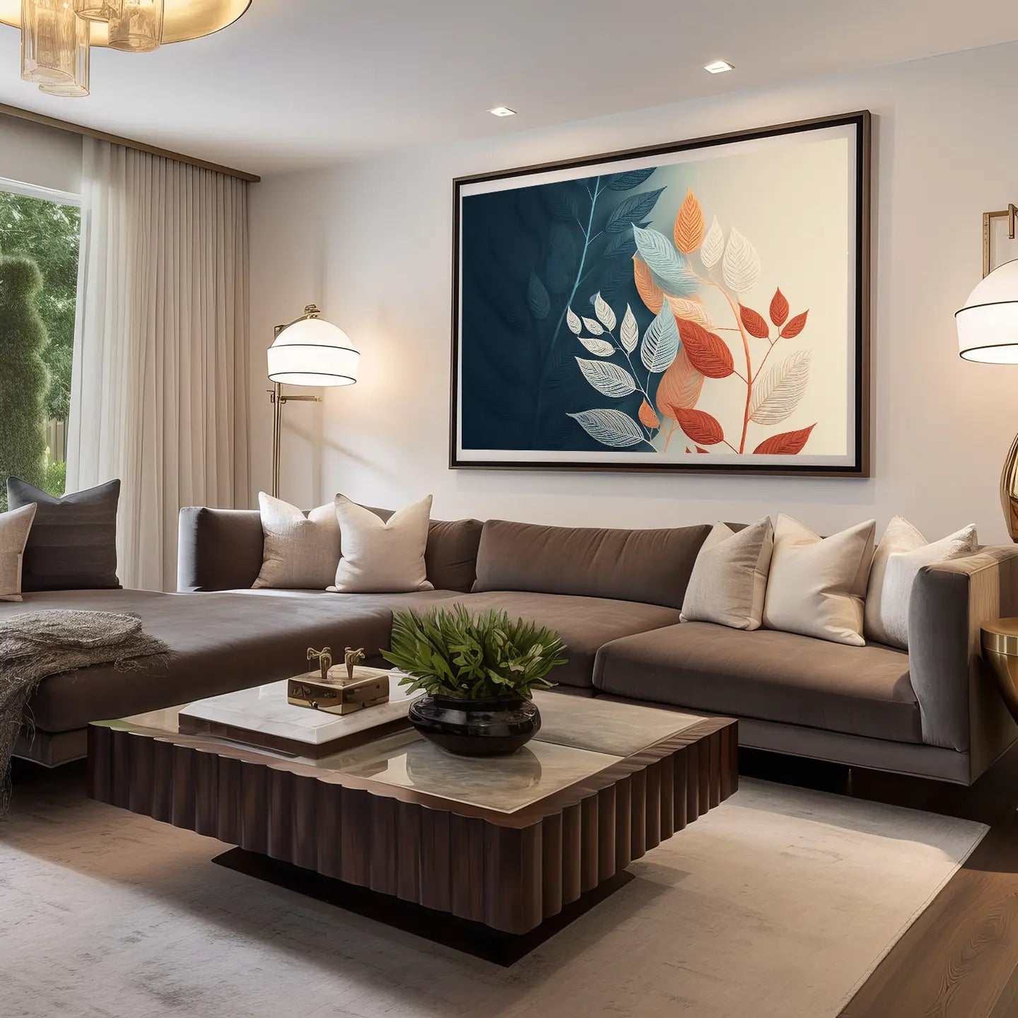 Floral Canvas Wall Art SAD2232