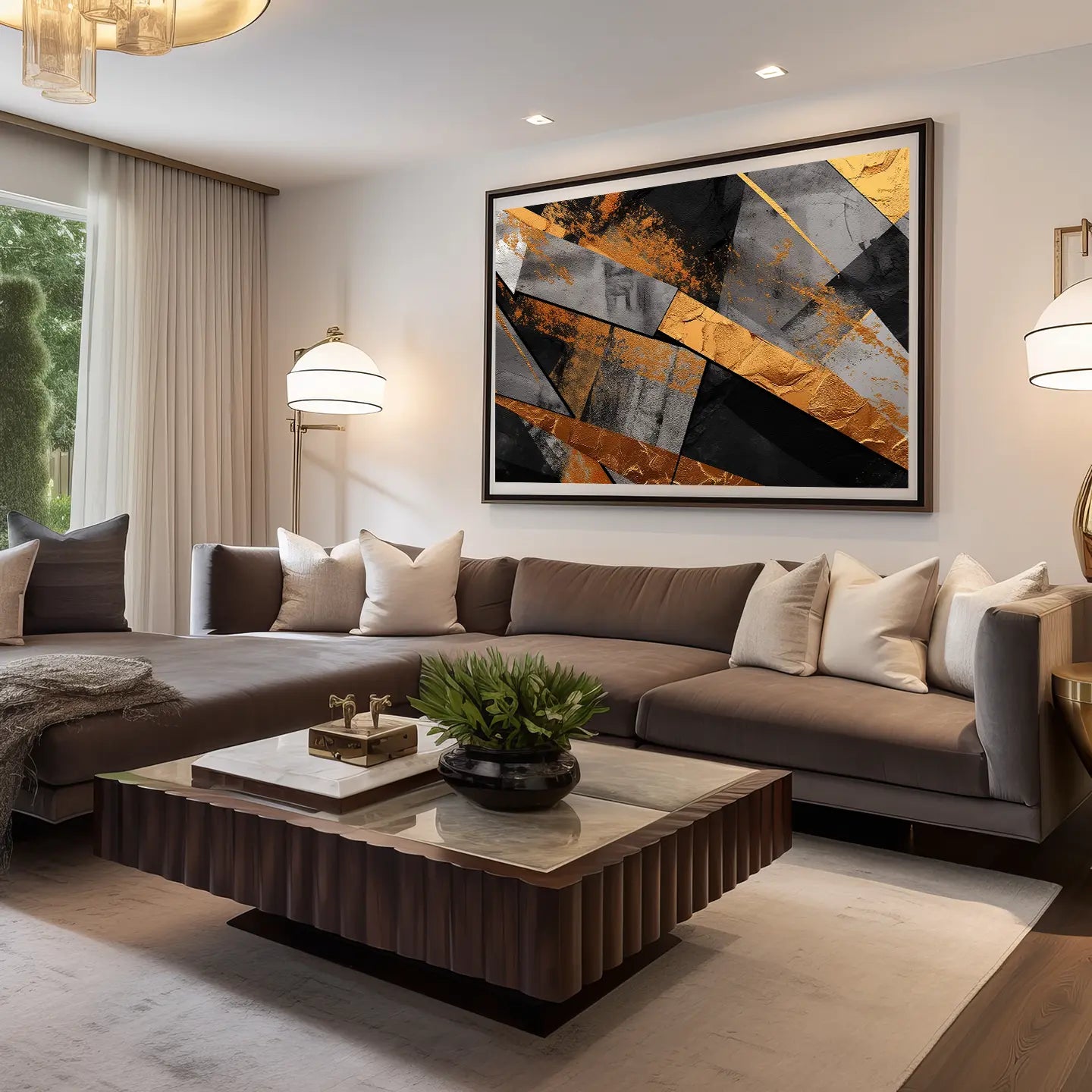 Abstract Canvas Wall Art SAD2001