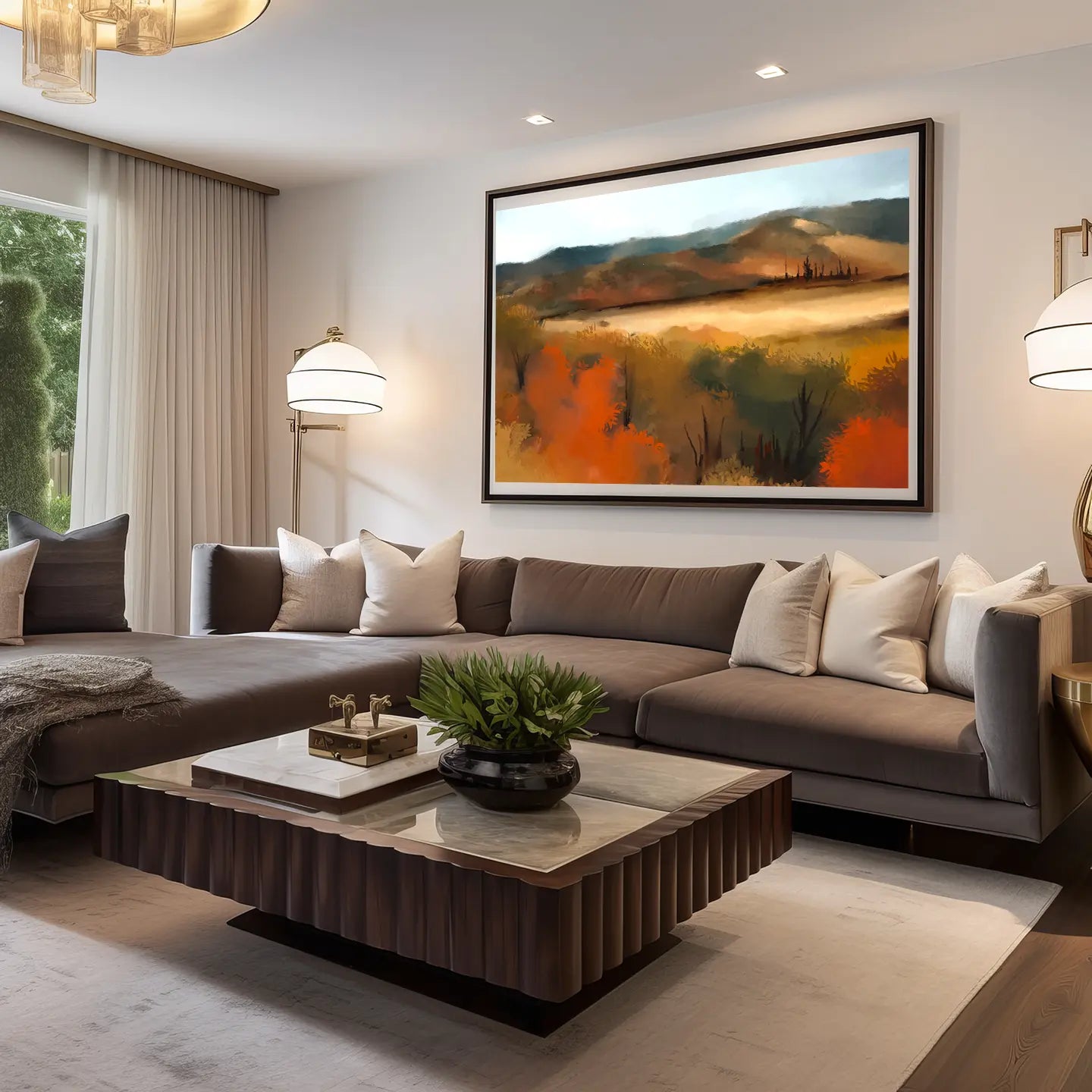 Landscape Canvas Wall Art SAD1525