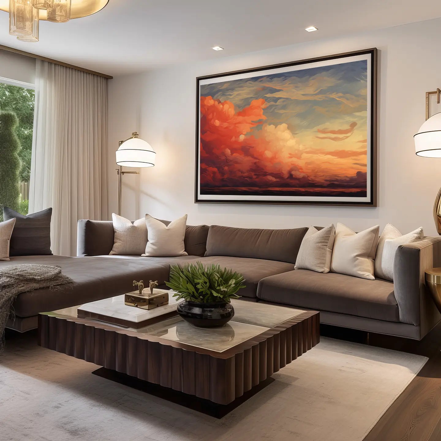 Landscape Canvas Wall Art SAD811