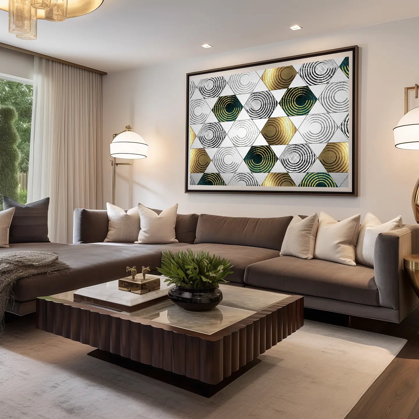 Abstract Canvas Wall Art SAD624