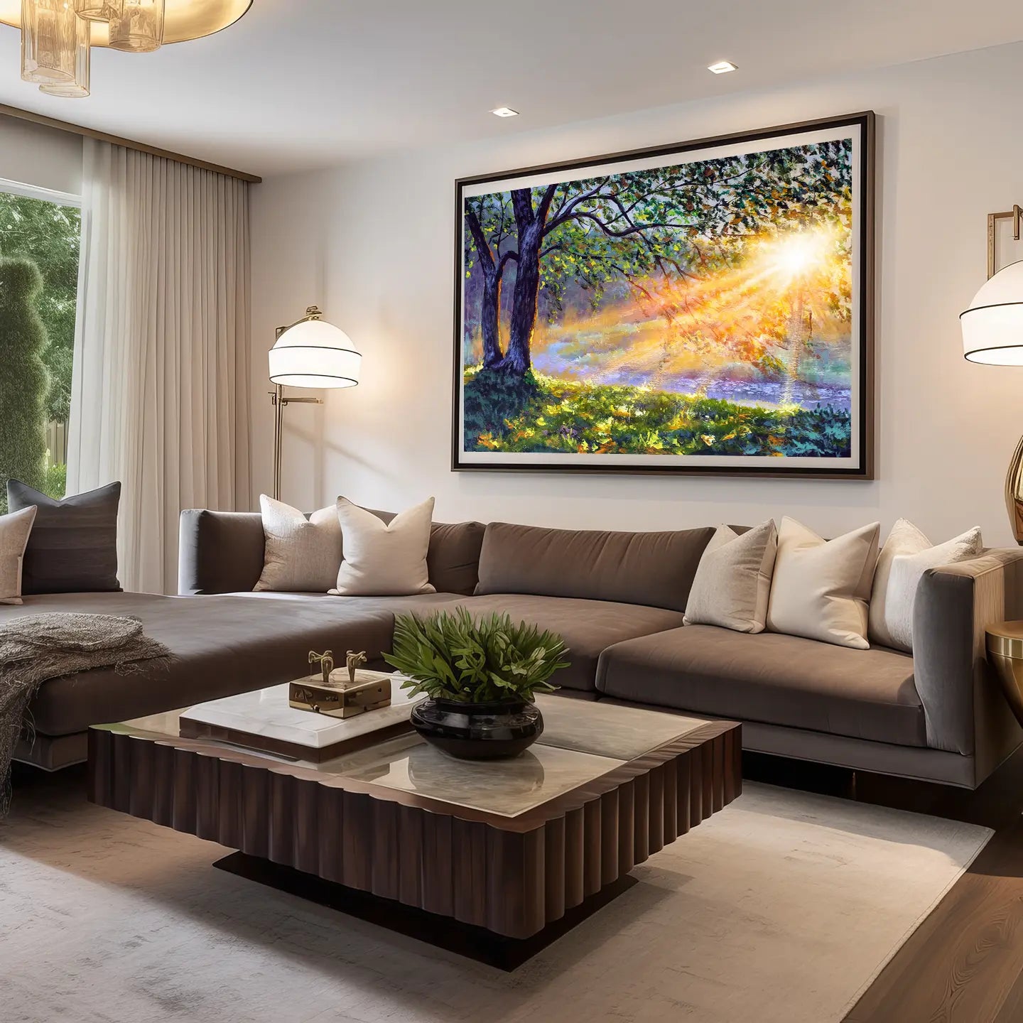 Landscape Canvas Wall Art SAD936