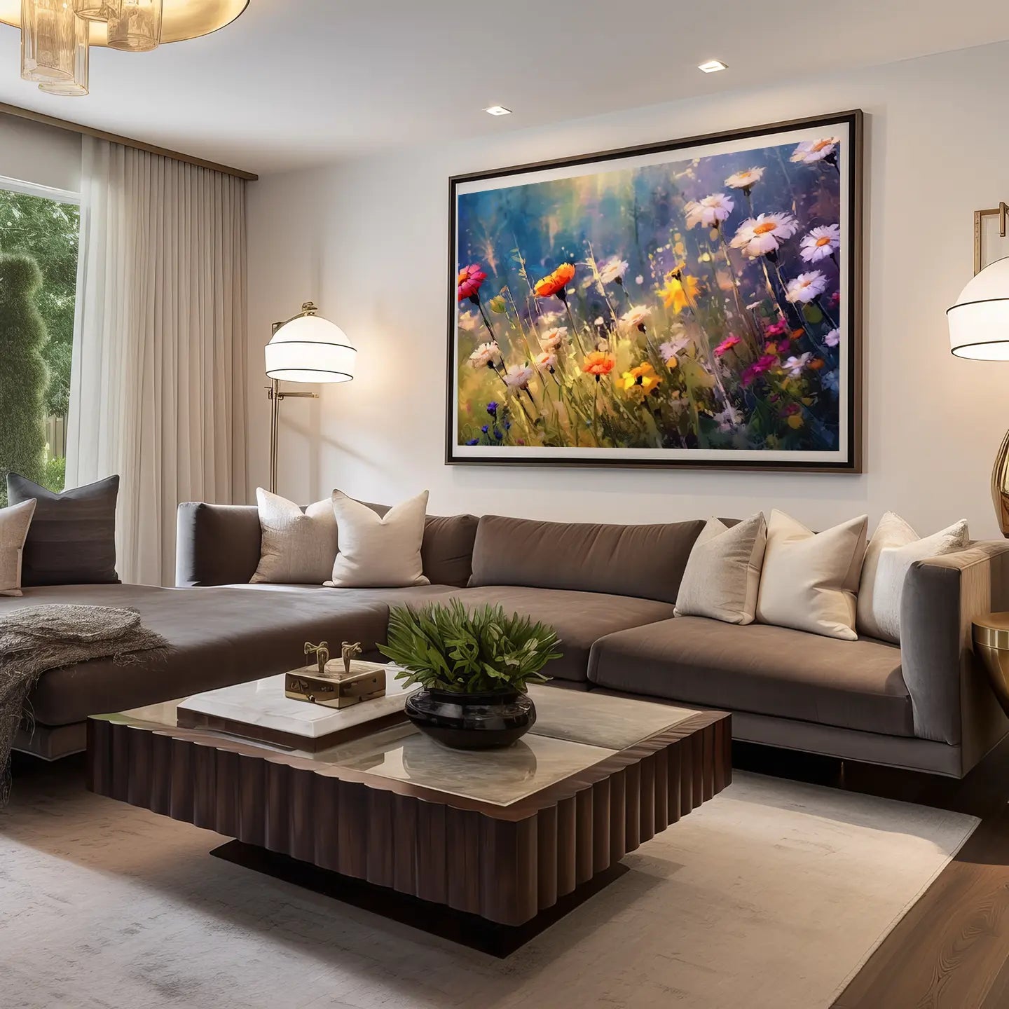 Floral Canvas Wall Art SAD1726