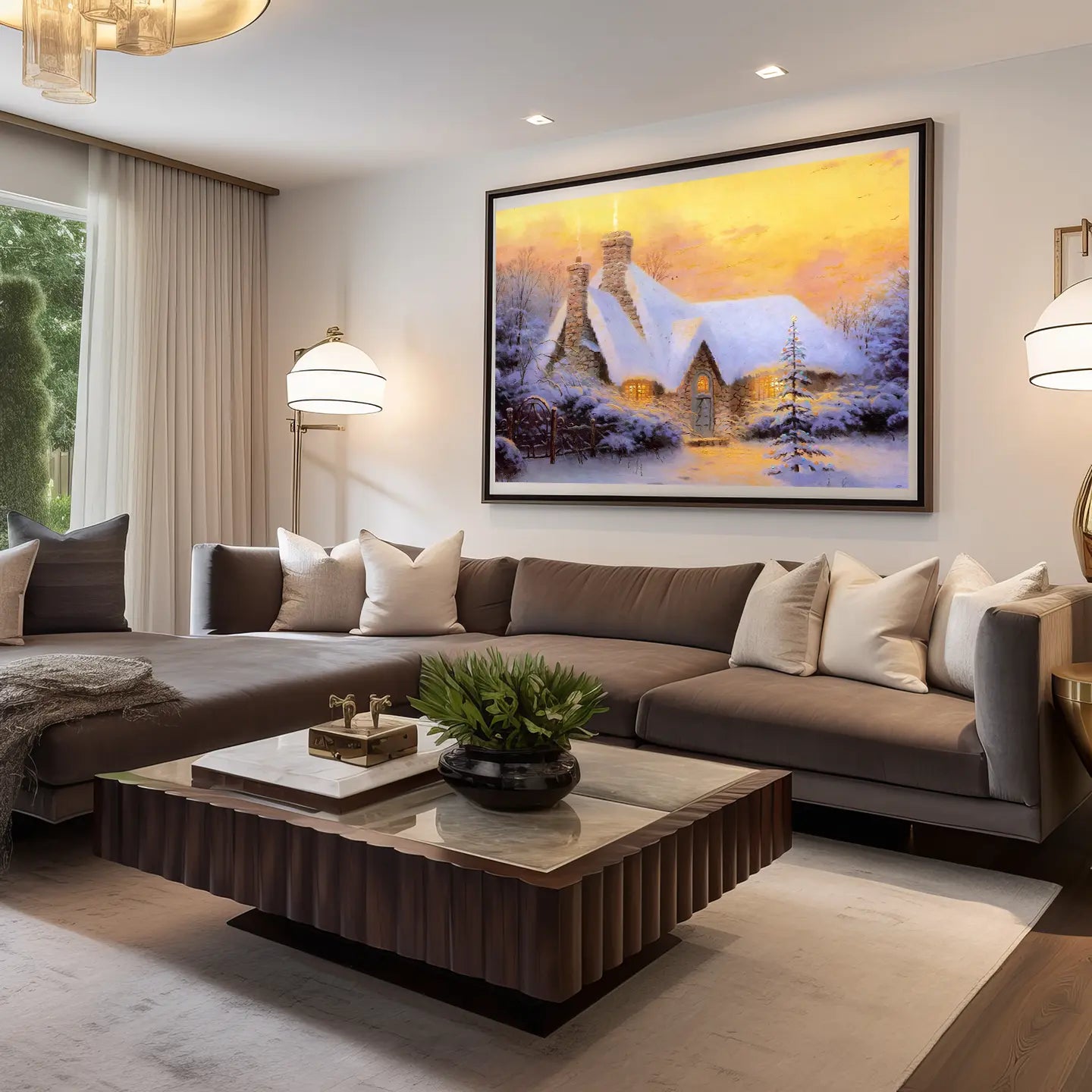 Landscape Canvas Wall Art SAD514