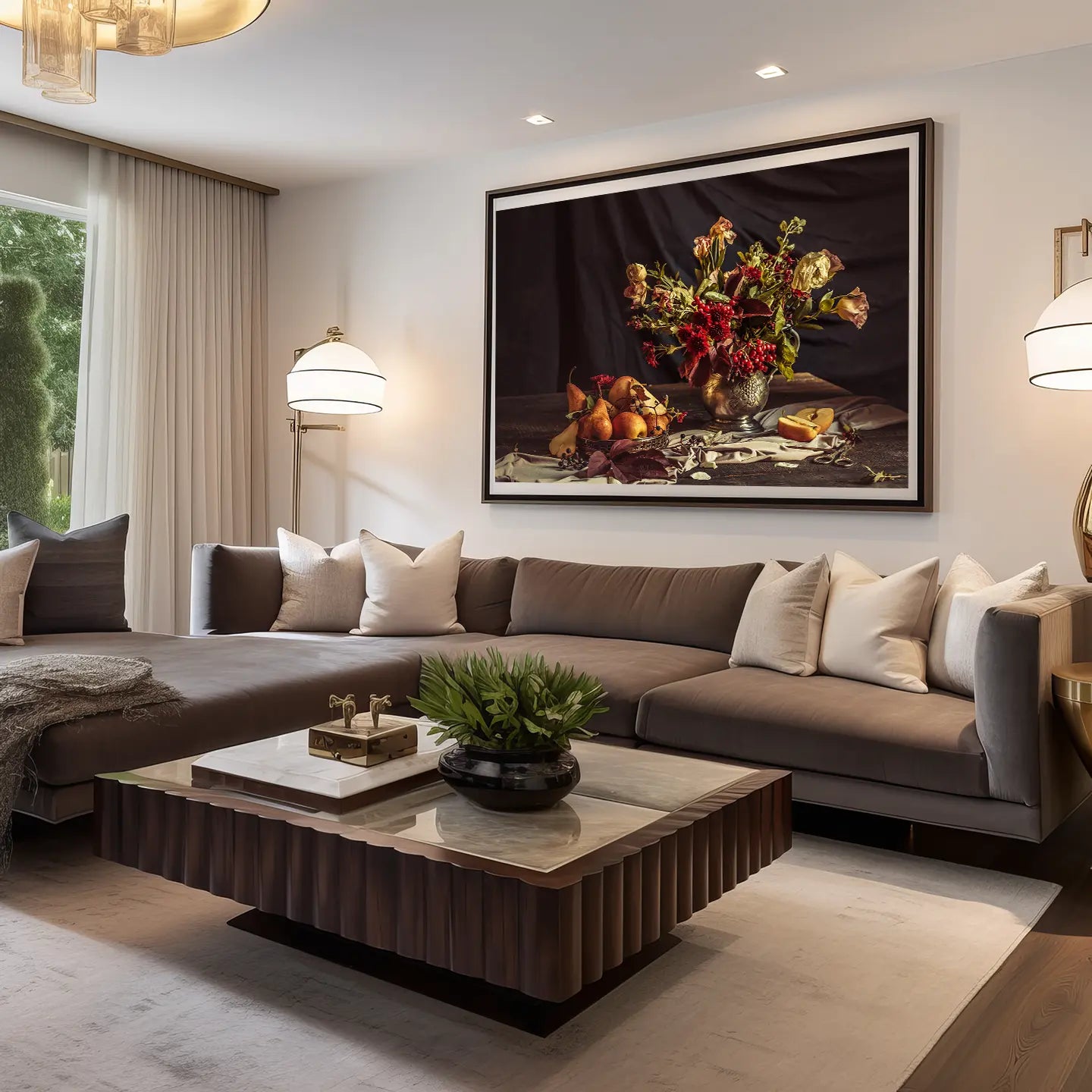 Floral Canvas Wall Art SAD580