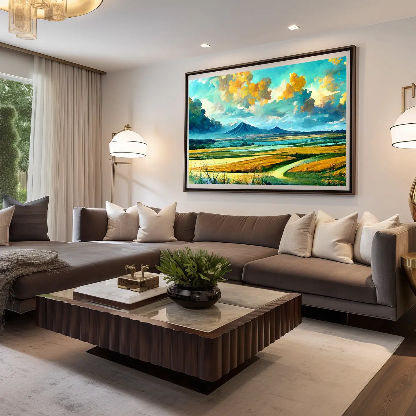 Landscape Canvas Wall Art SAD696