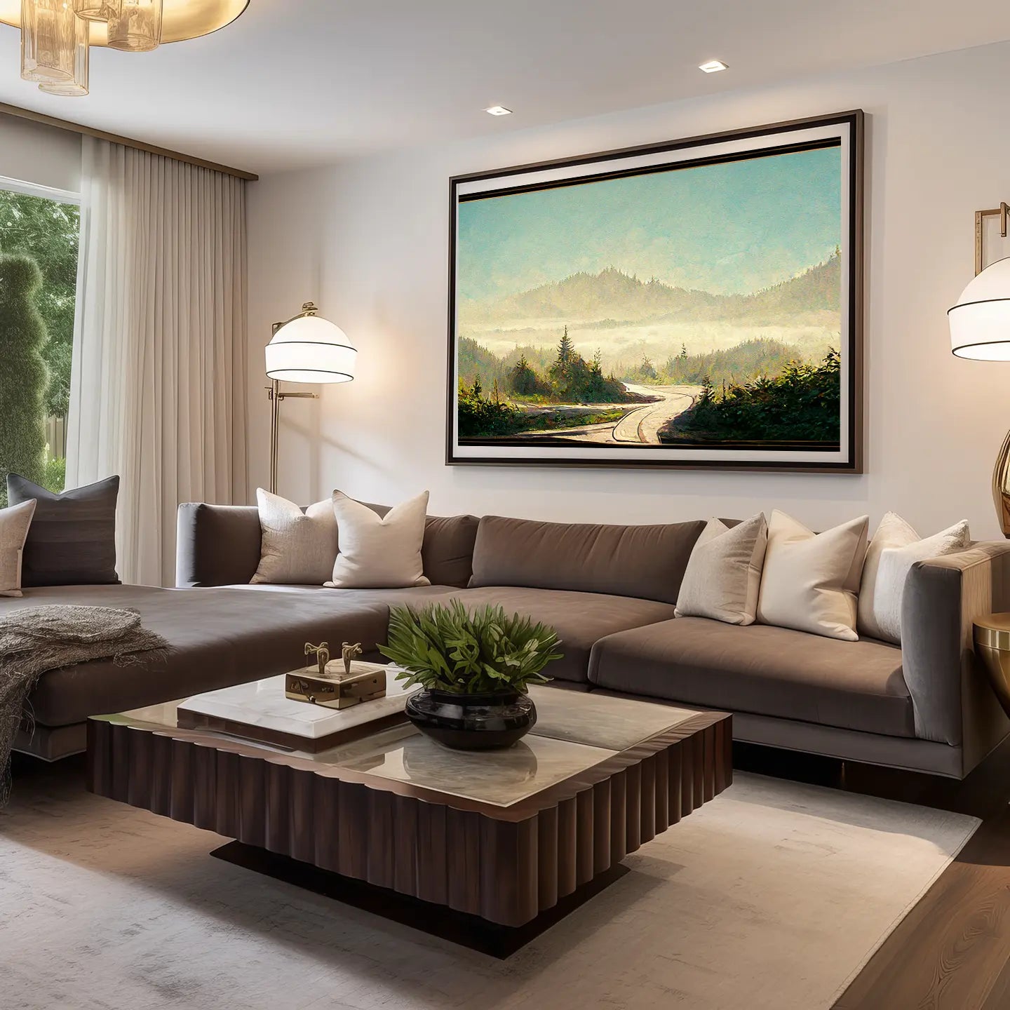Landscape Canvas Wall Art SAD691