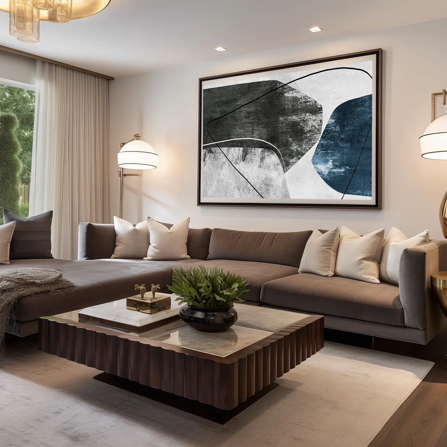 Abstract Canvas Wall Art SAD1920