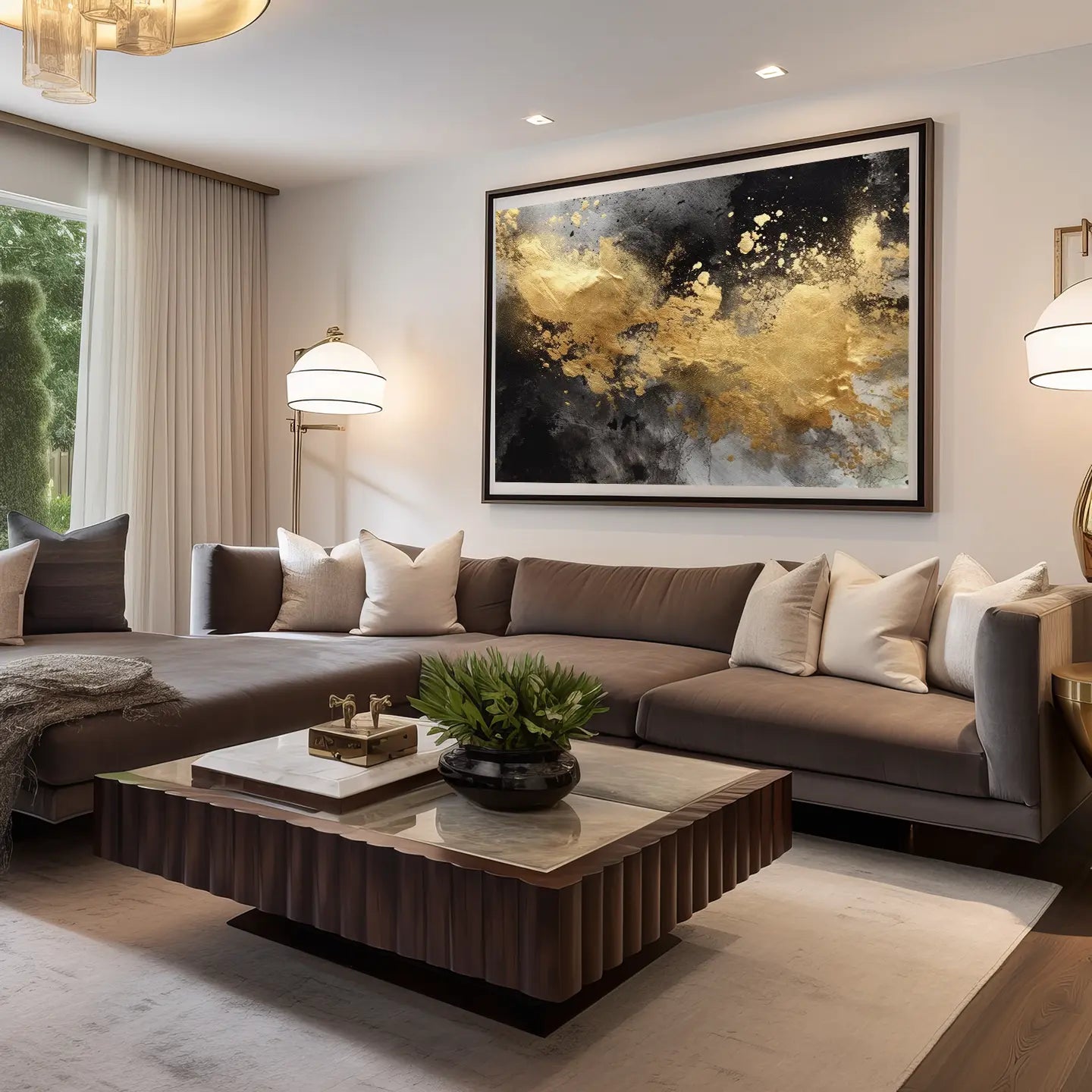 Abstract Canvas Wall Art SAD1451