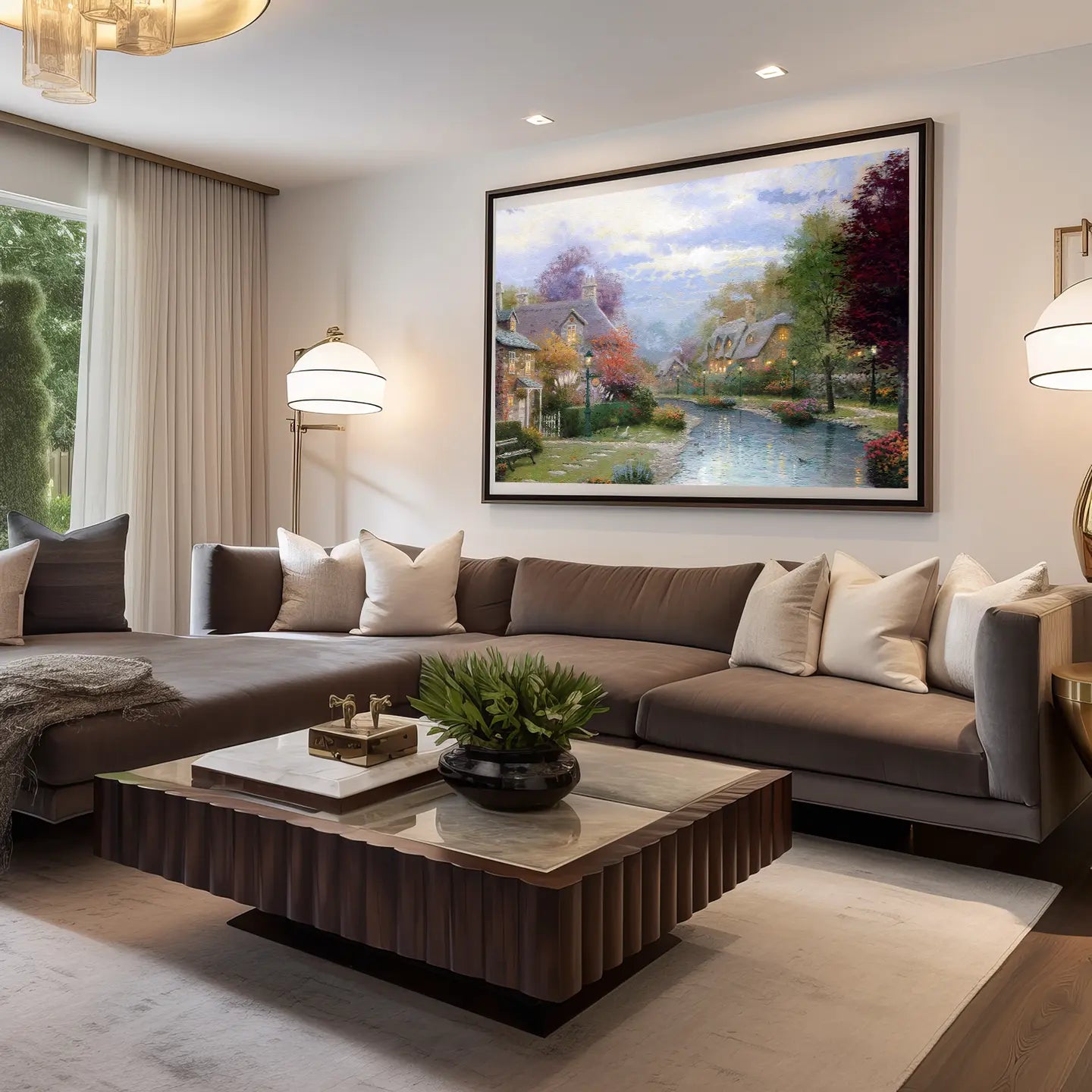 Landscape Canvas Wall Art SAD518