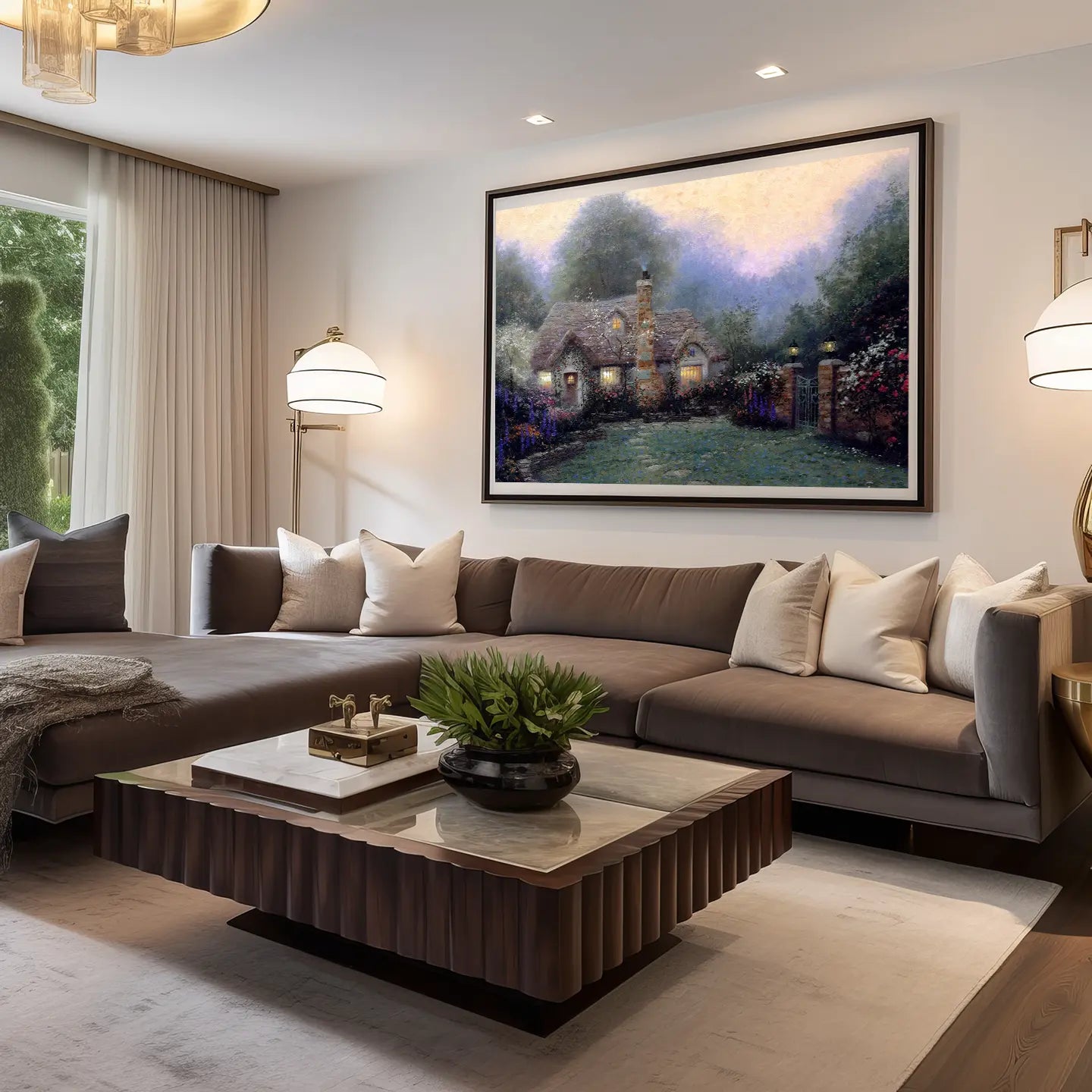 Landscape Canvas Wall Art SAD541