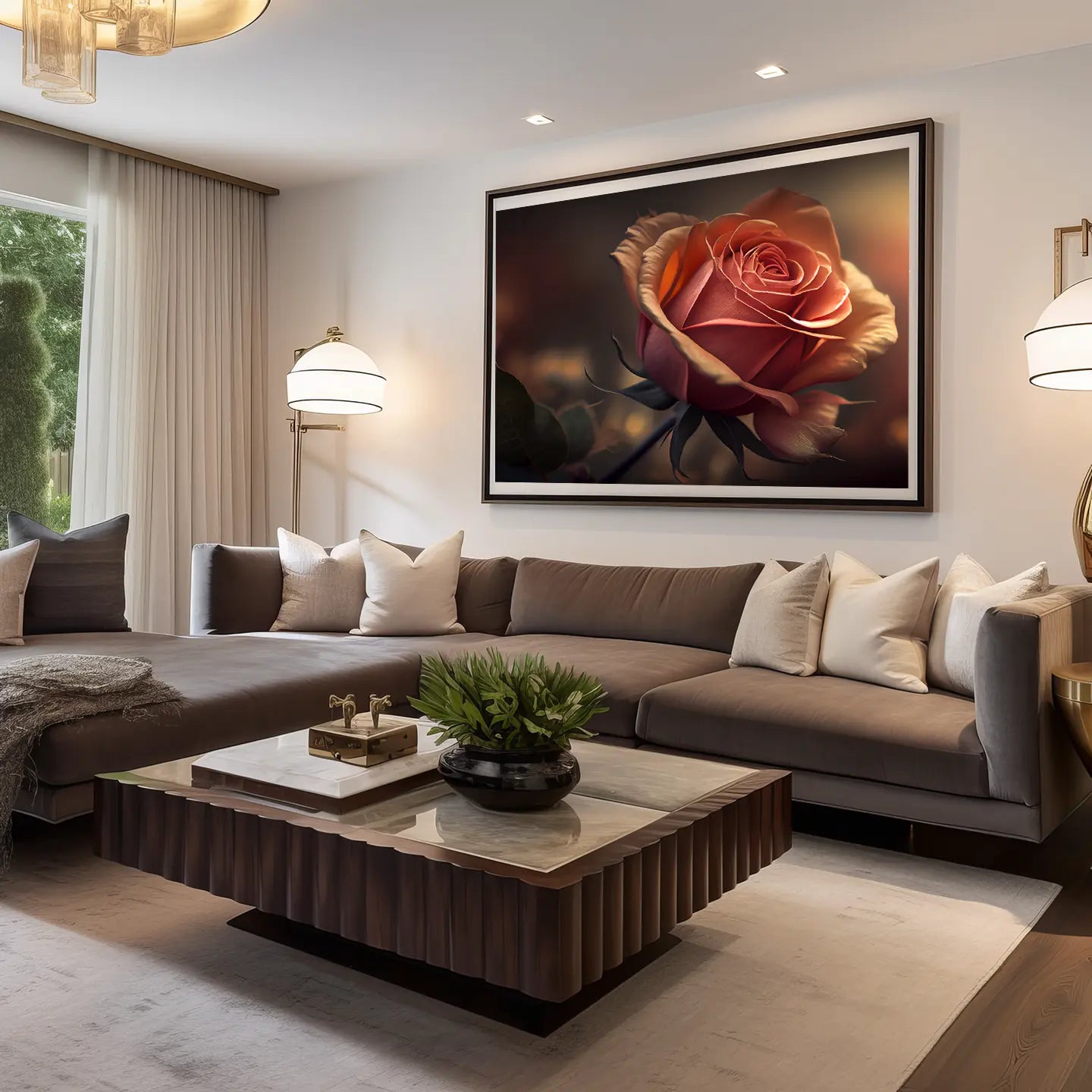 Floral Canvas Wall Art SAD1723