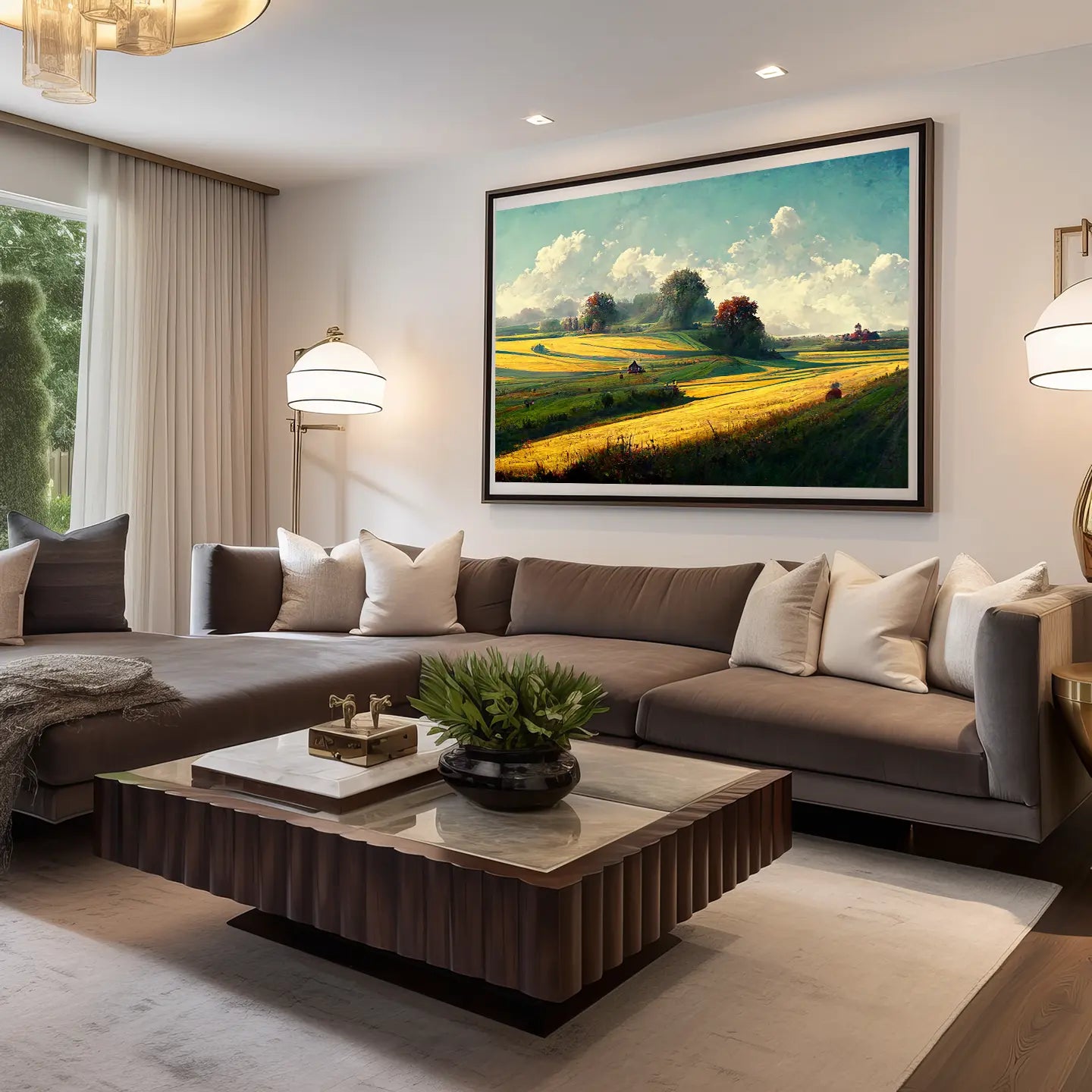 Landscape Canvas Wall Art SAD645