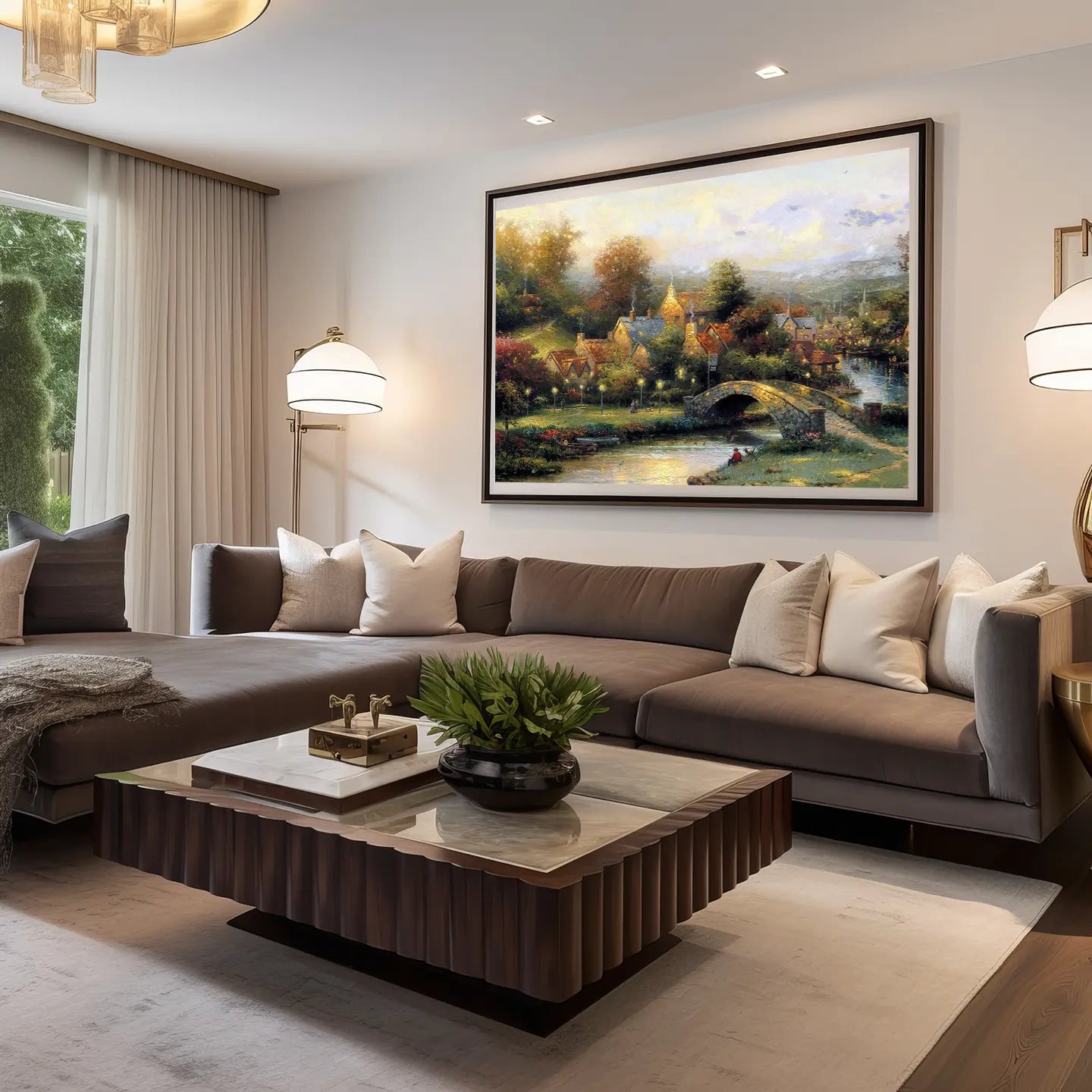 Landscape Canvas Wall Art SAD516