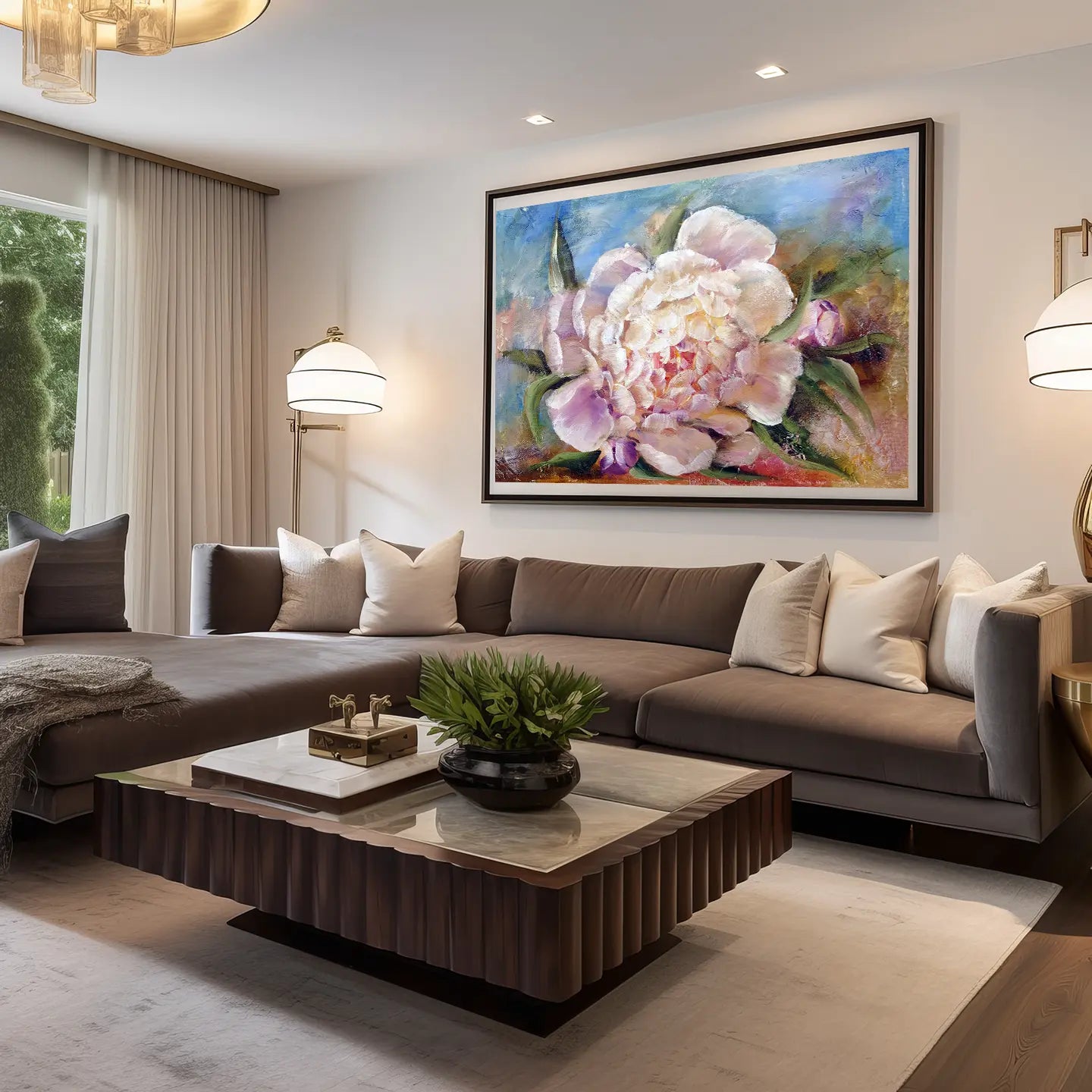 Floral Canvas Wall Art SAD769