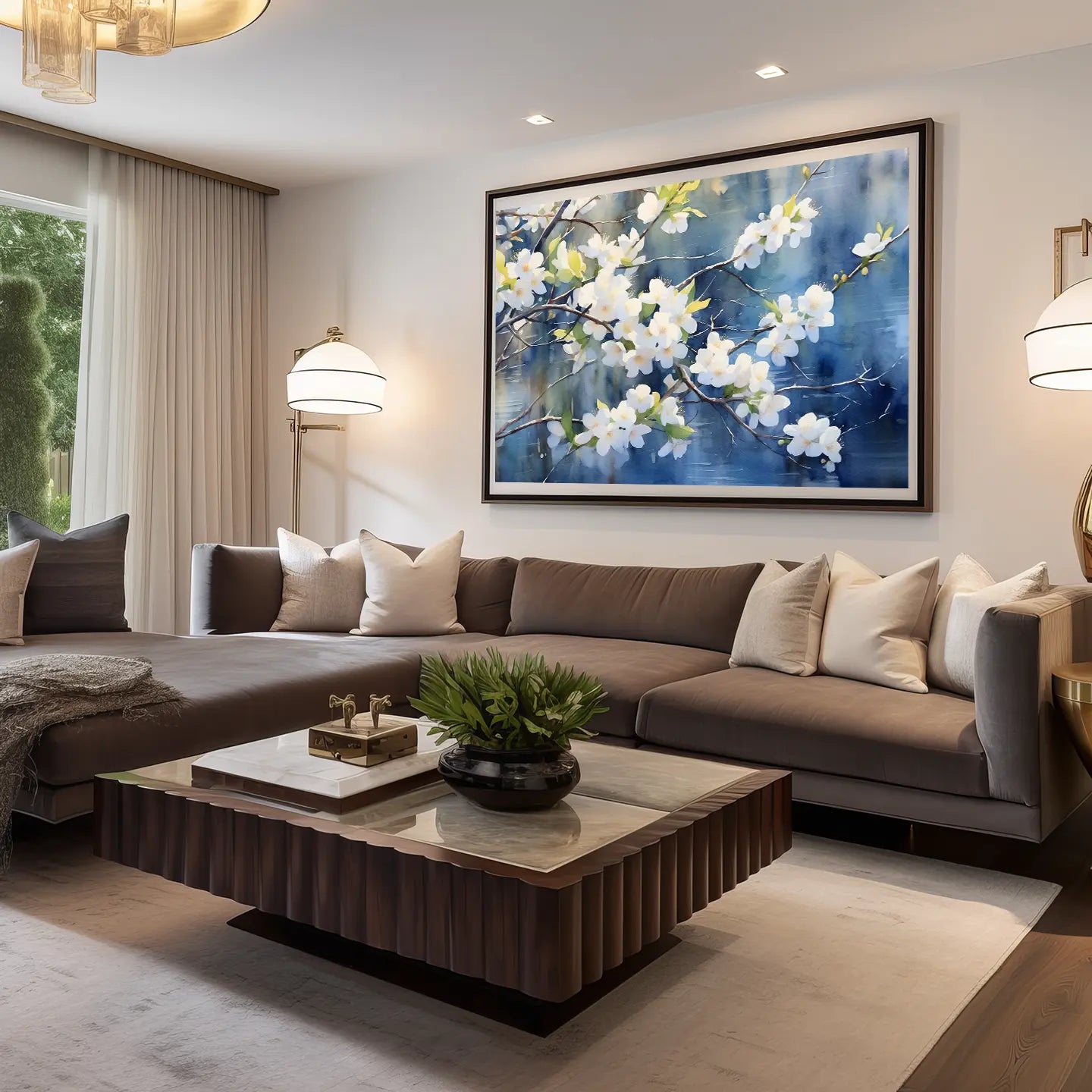 Floral Canvas Wall Art SAD737