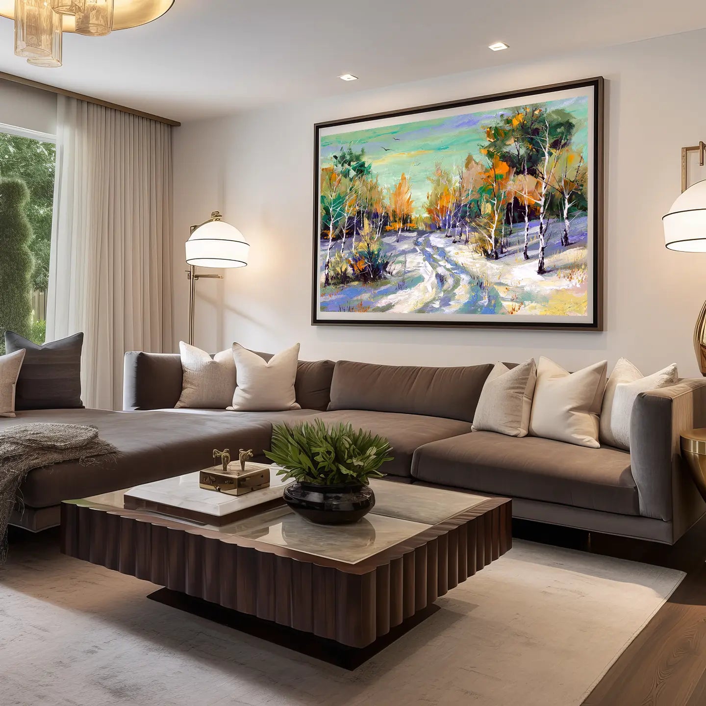 Landscape Canvas Wall Art SAD767