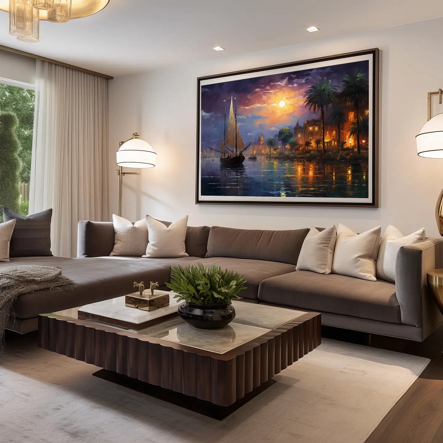 Landscape Canvas Wall Art SAD946