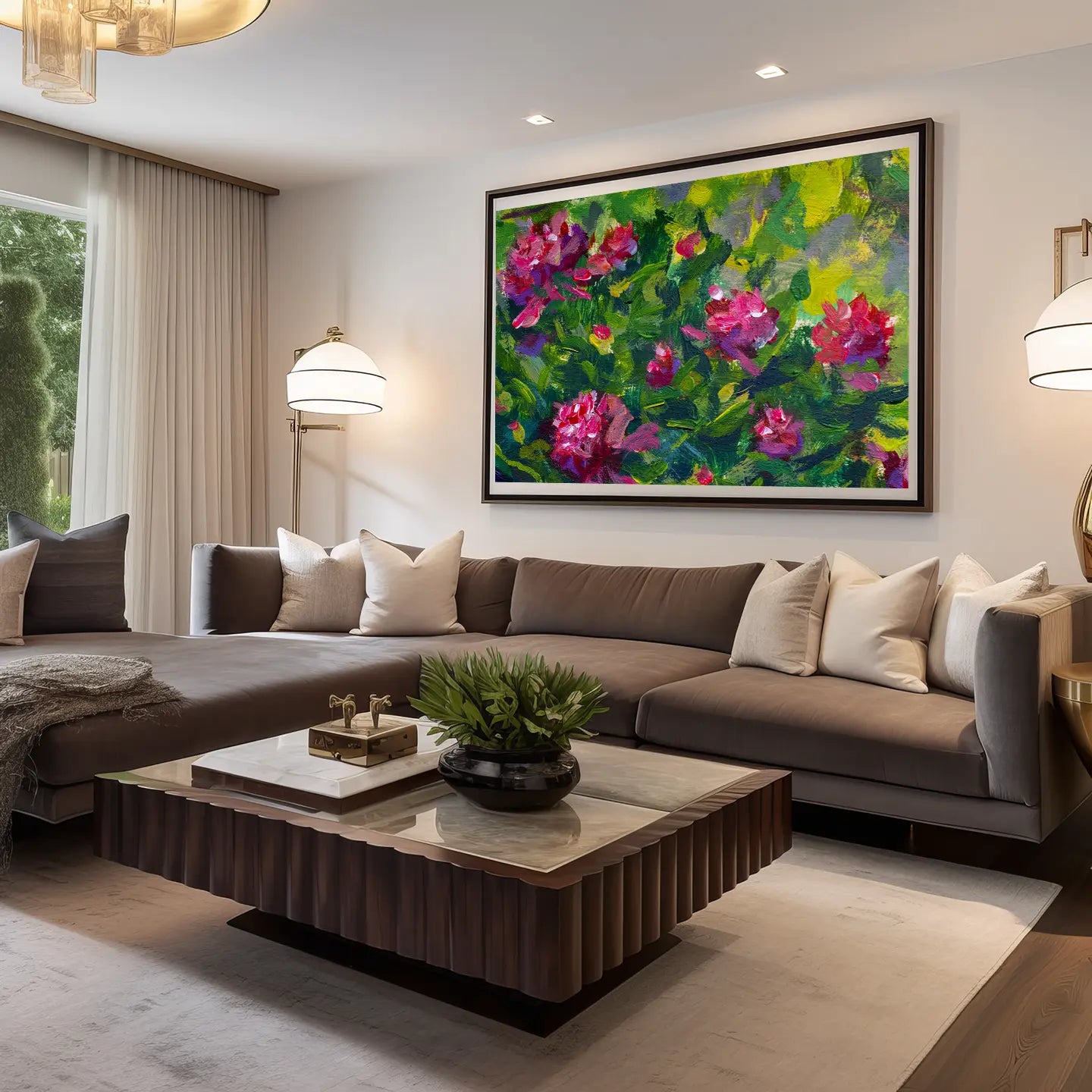 Floral Canvas Wall Art SAD1196